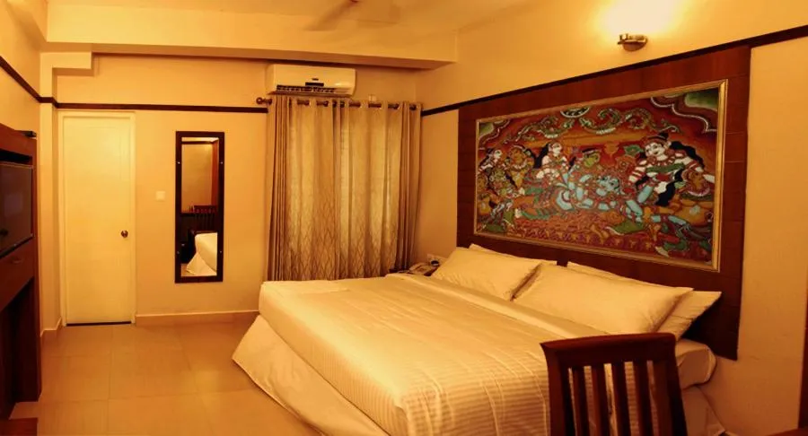 Bedroom, Bed in Srivar Hotels