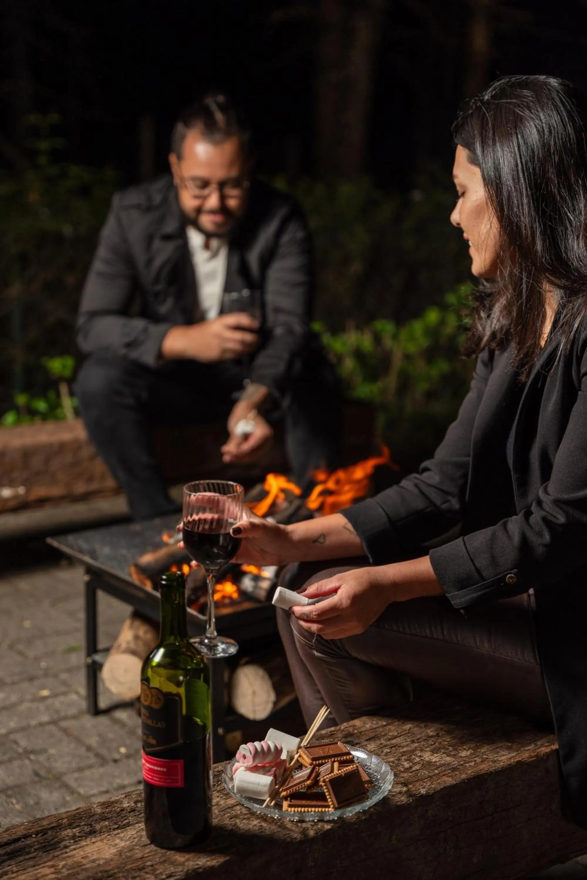 fireplace in Castelo Piazzale by Concavus