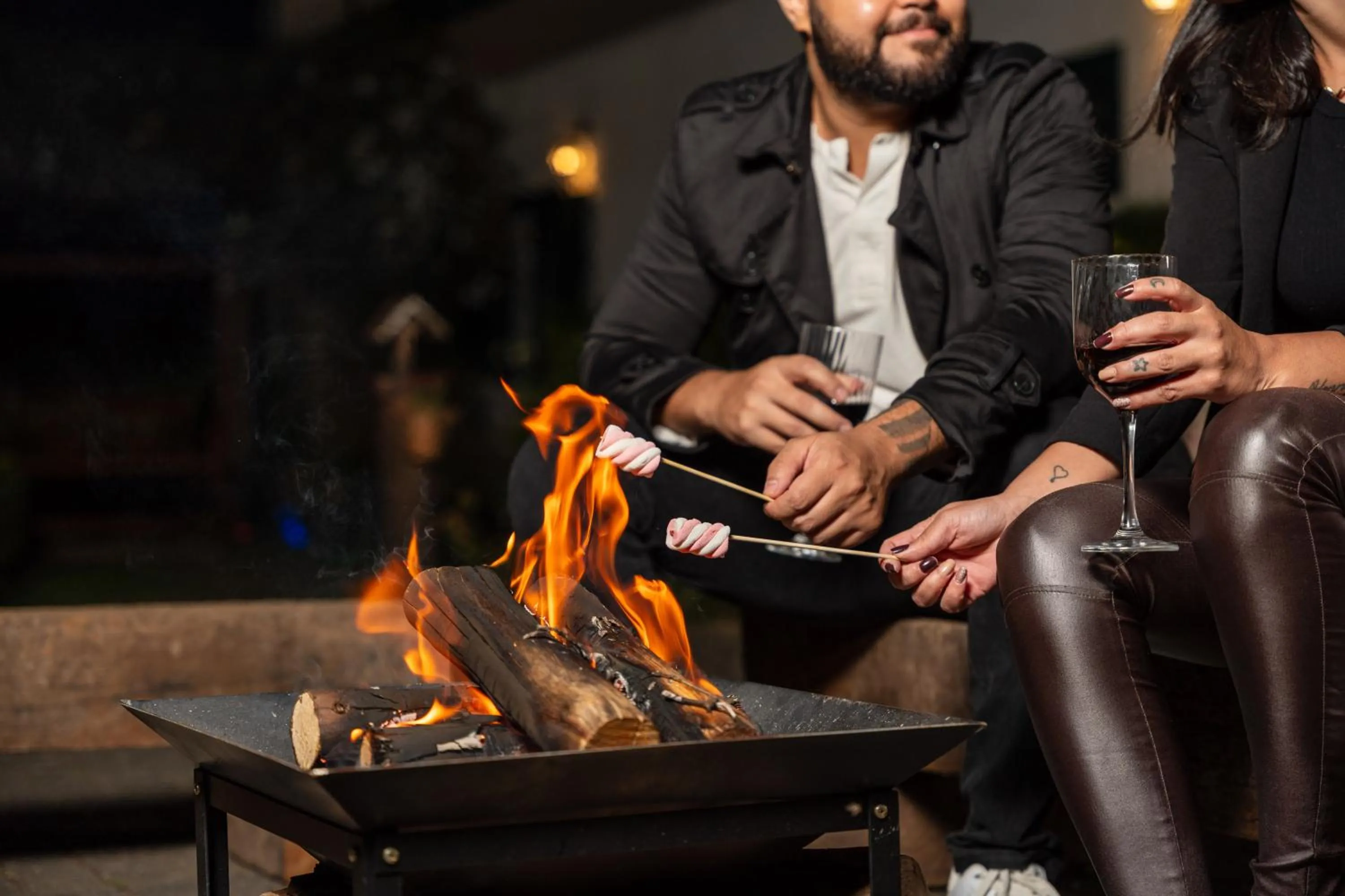 fireplace in Castelo Piazzale by Concavus