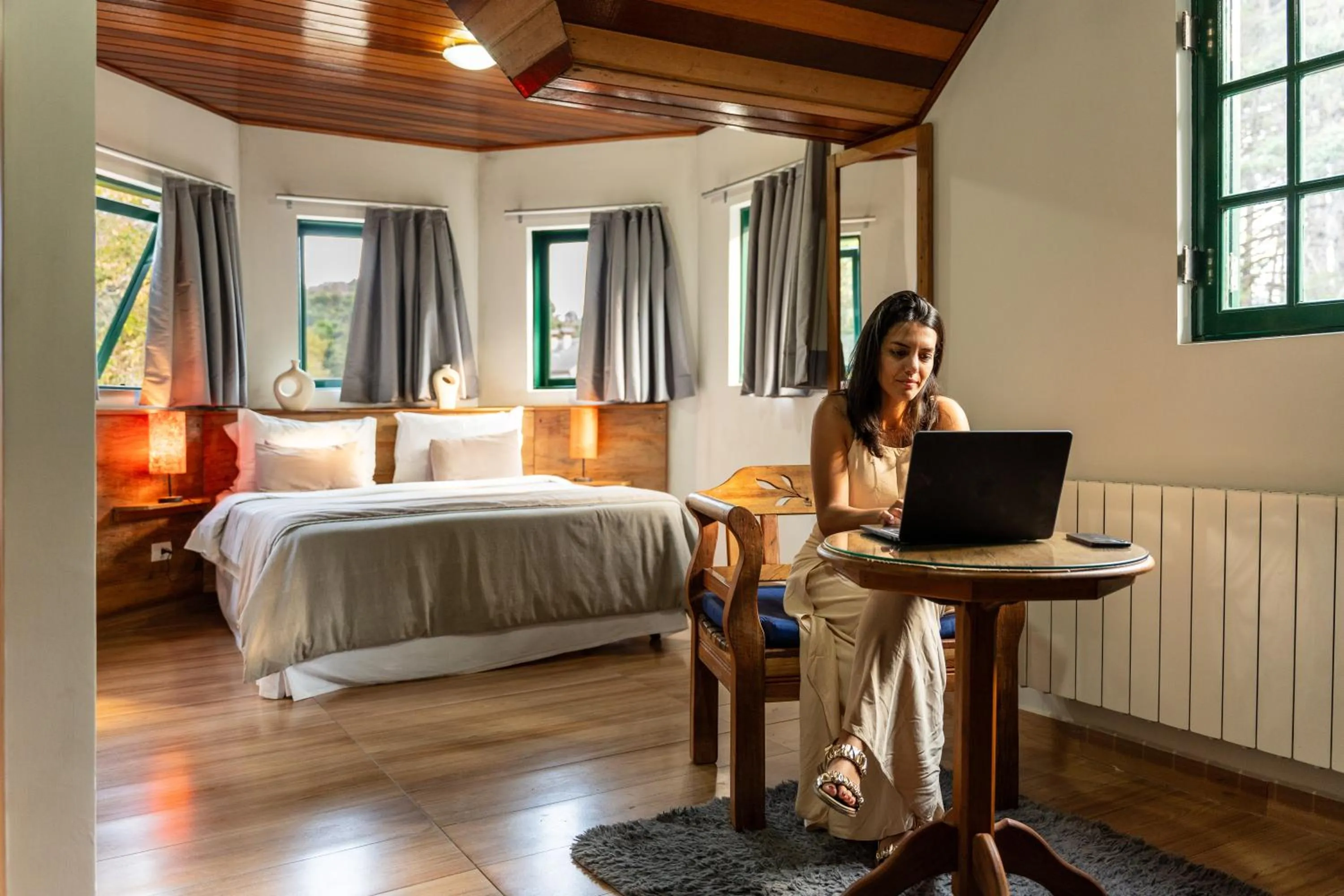 Guests, Bed in Castelo Piazzale by Concavus