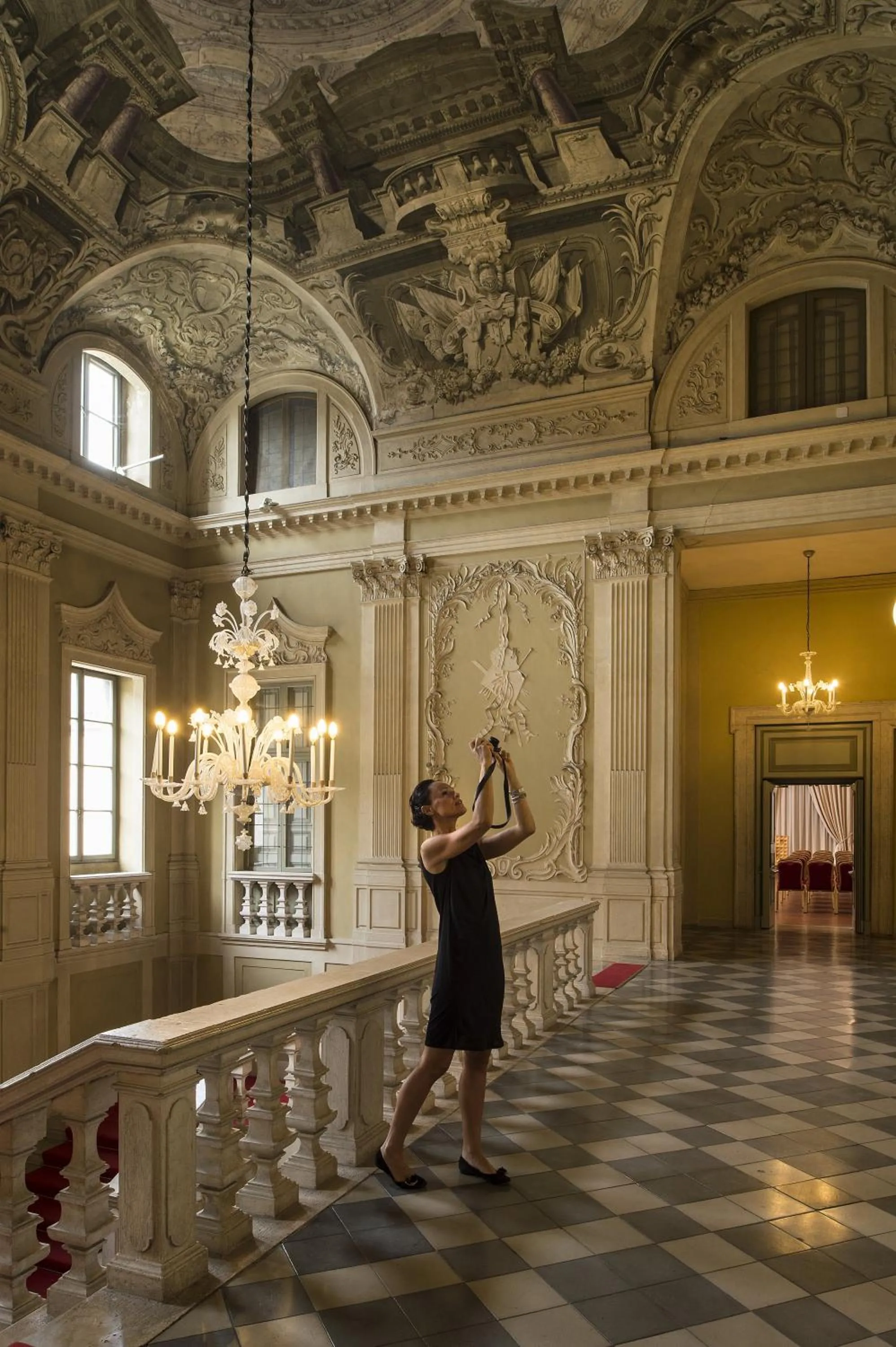 Decorative detail in Centro Paolo VI