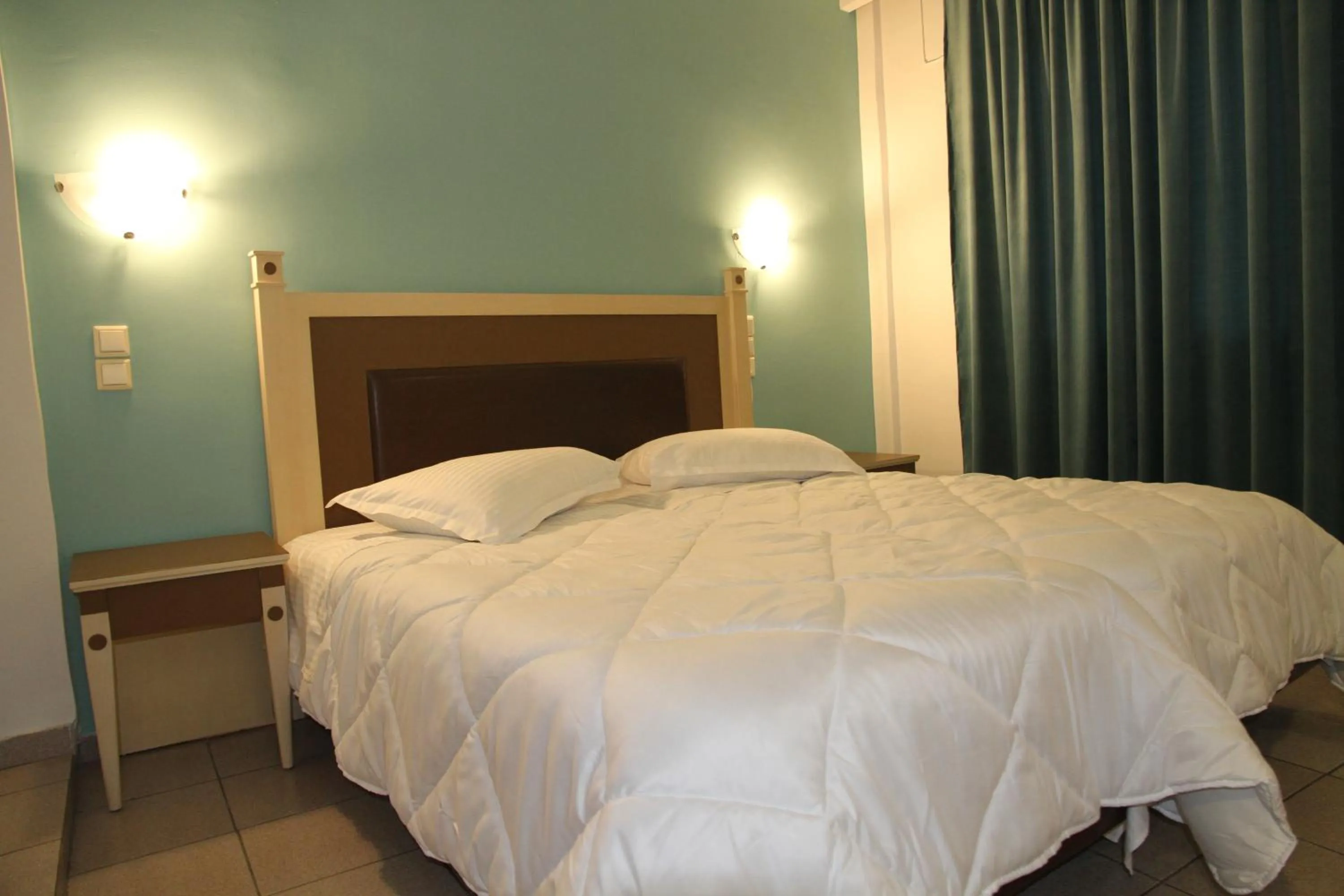 Bed in Hotel Selini