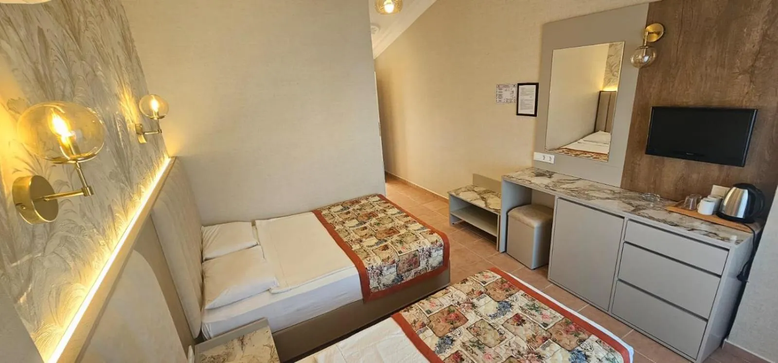 Bed in Gazipasa Star Otel