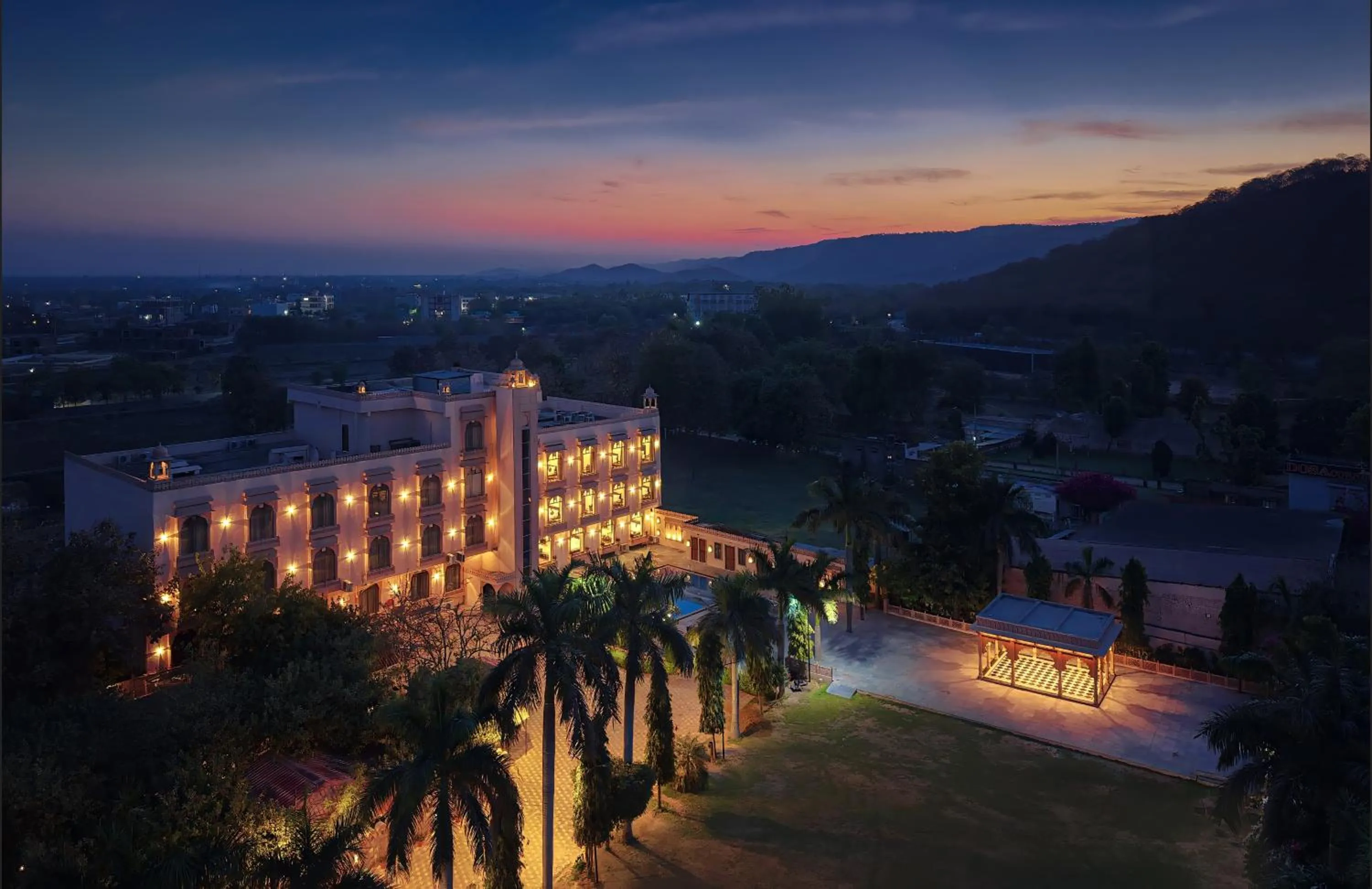 Property building in Ranthambhore National Resort