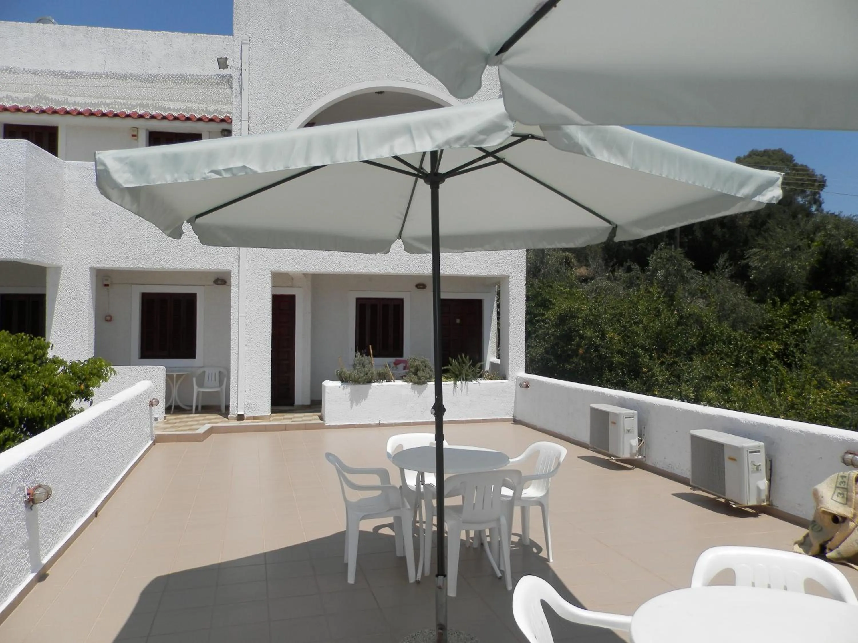 Balcony/Terrace in Aeolos Hotel Apartments