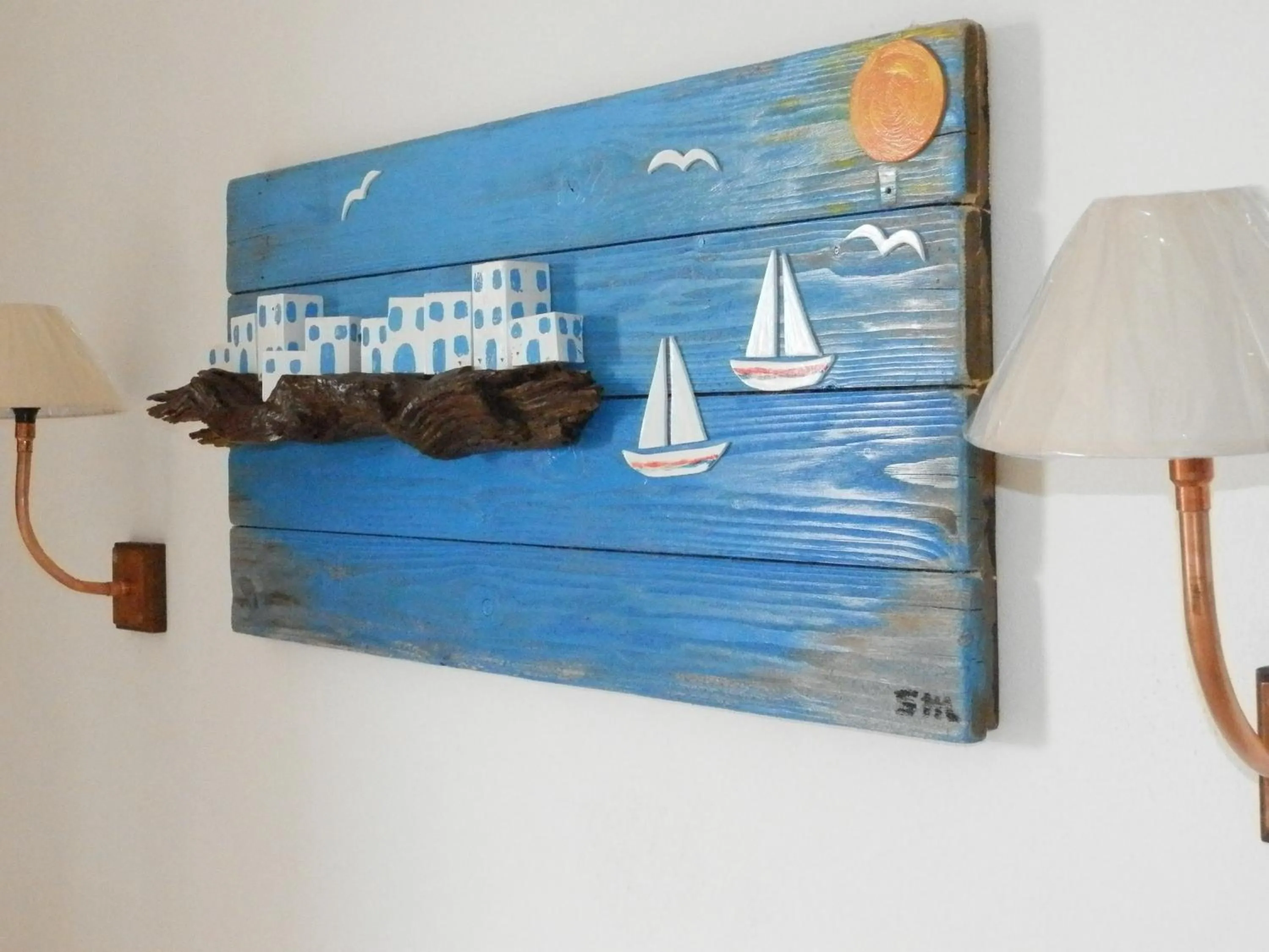 Decorative detail in Aeolos Hotel Apartments