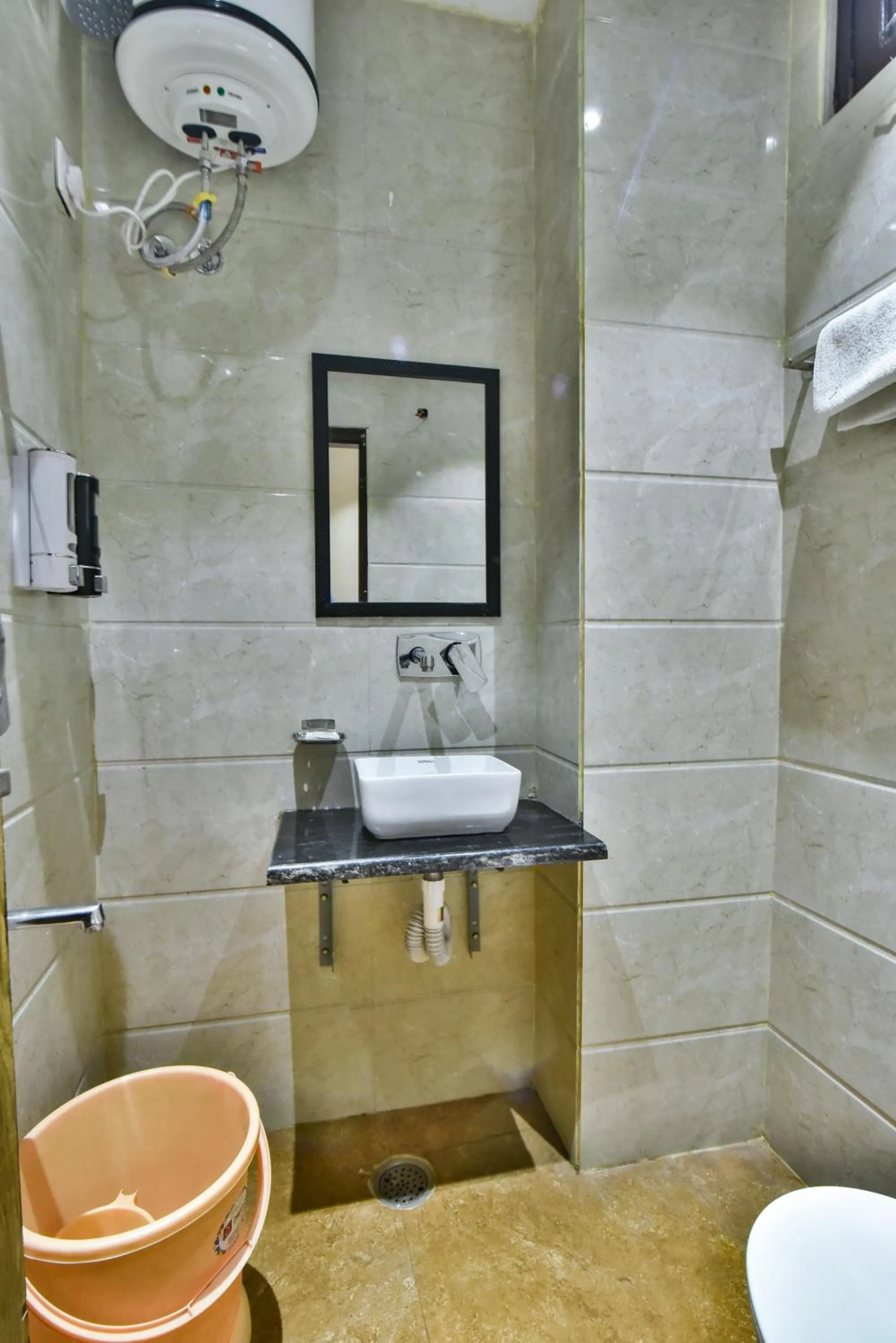 Bathroom in Hotel Singh International, Amritsar