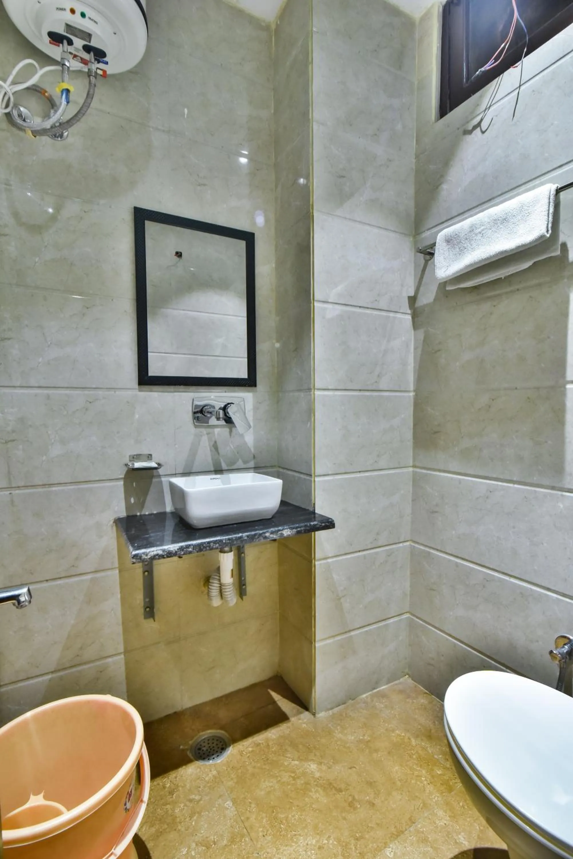 Bathroom in Hotel Singh International, Amritsar
