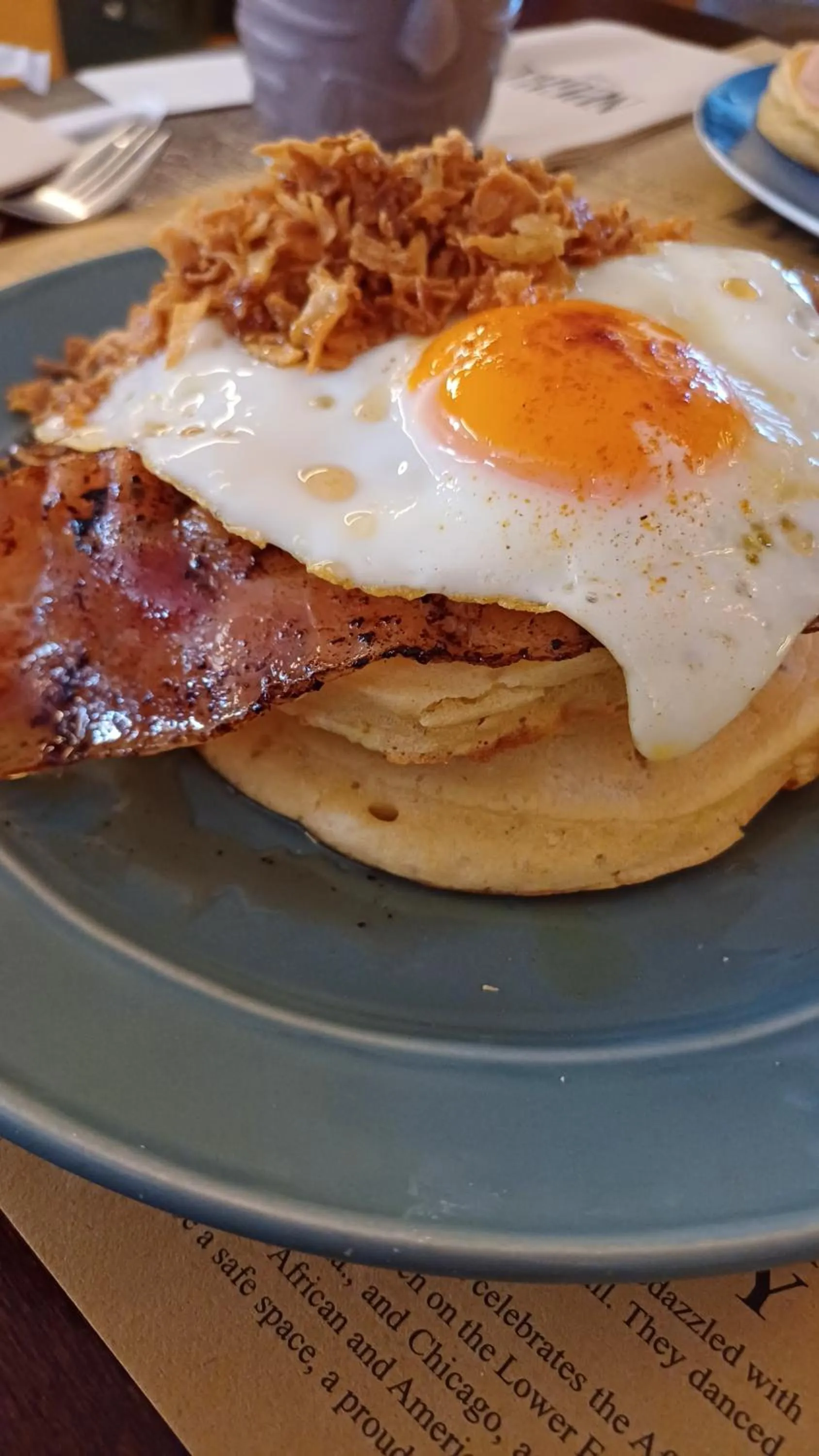 Food in Caruma Surf Hostel