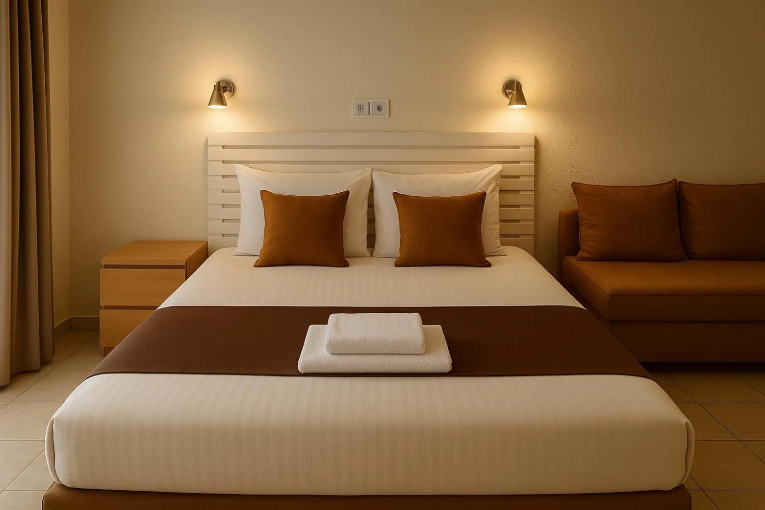 Bed in Isla Studios