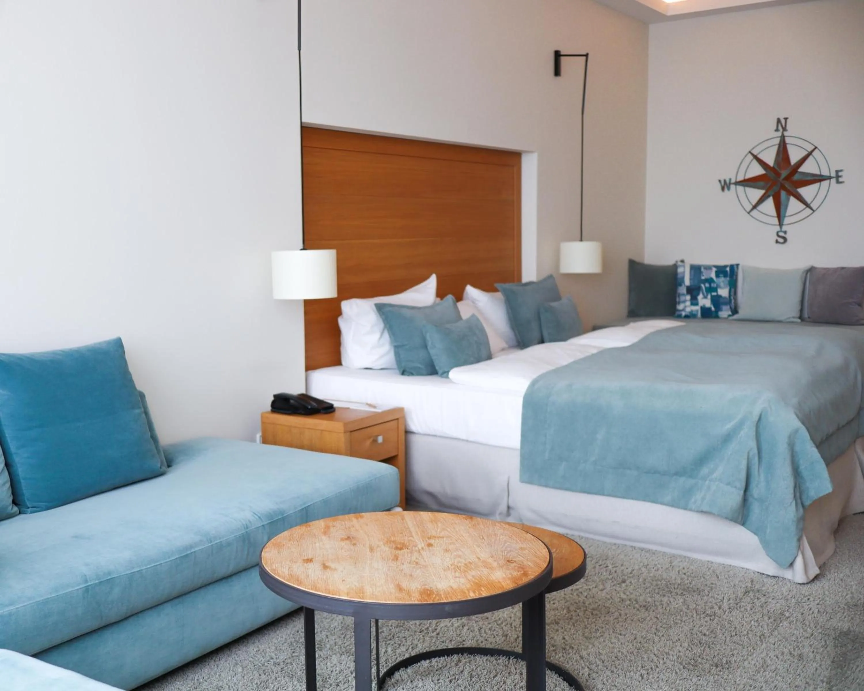 Balcony/Terrace, Bed in SeeHuus Lifestyle Hotel