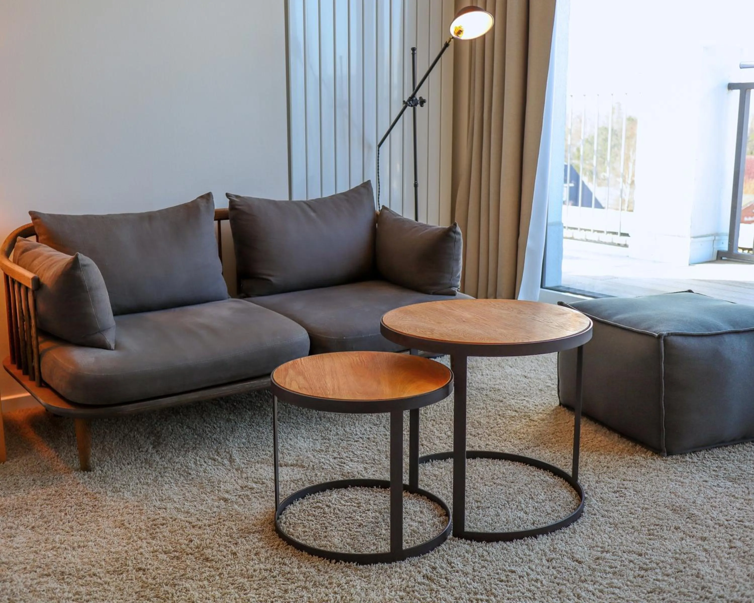 Seating area in SeeHuus Lifestyle Hotel