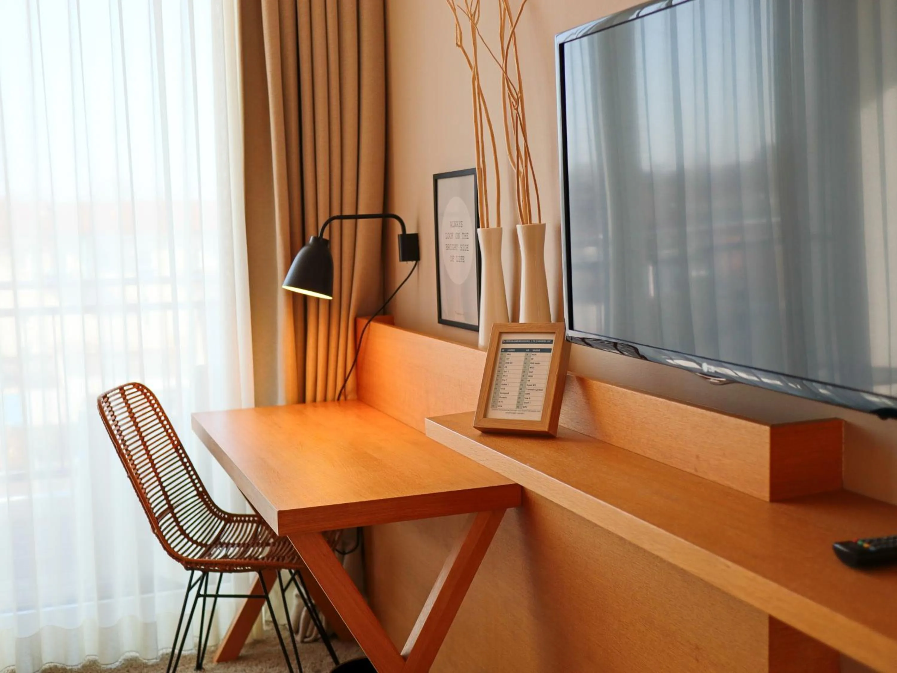TV and multimedia in SeeHuus Lifestyle Hotel