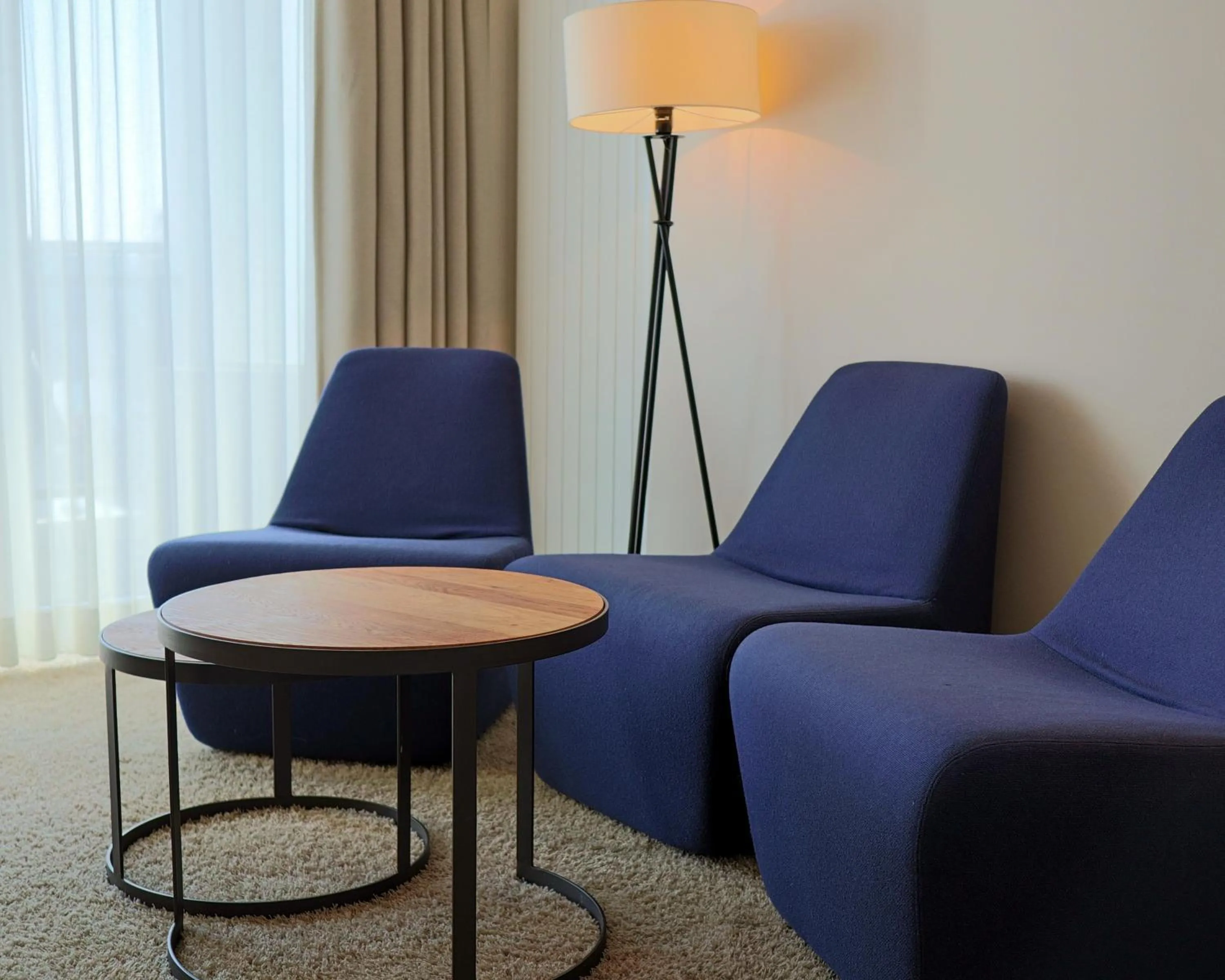 Seating area in SeeHuus Lifestyle Hotel