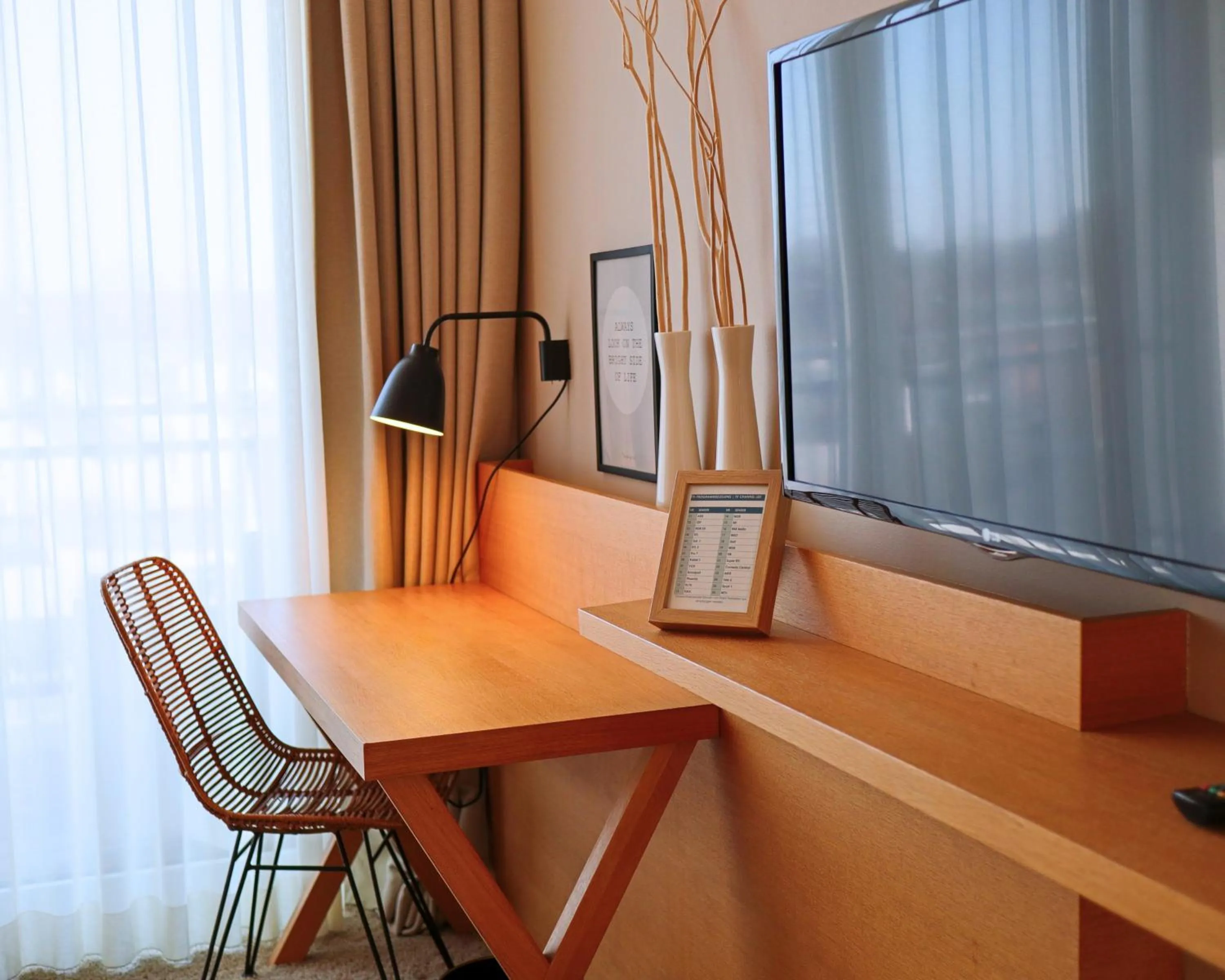 TV and multimedia in SeeHuus Lifestyle Hotel