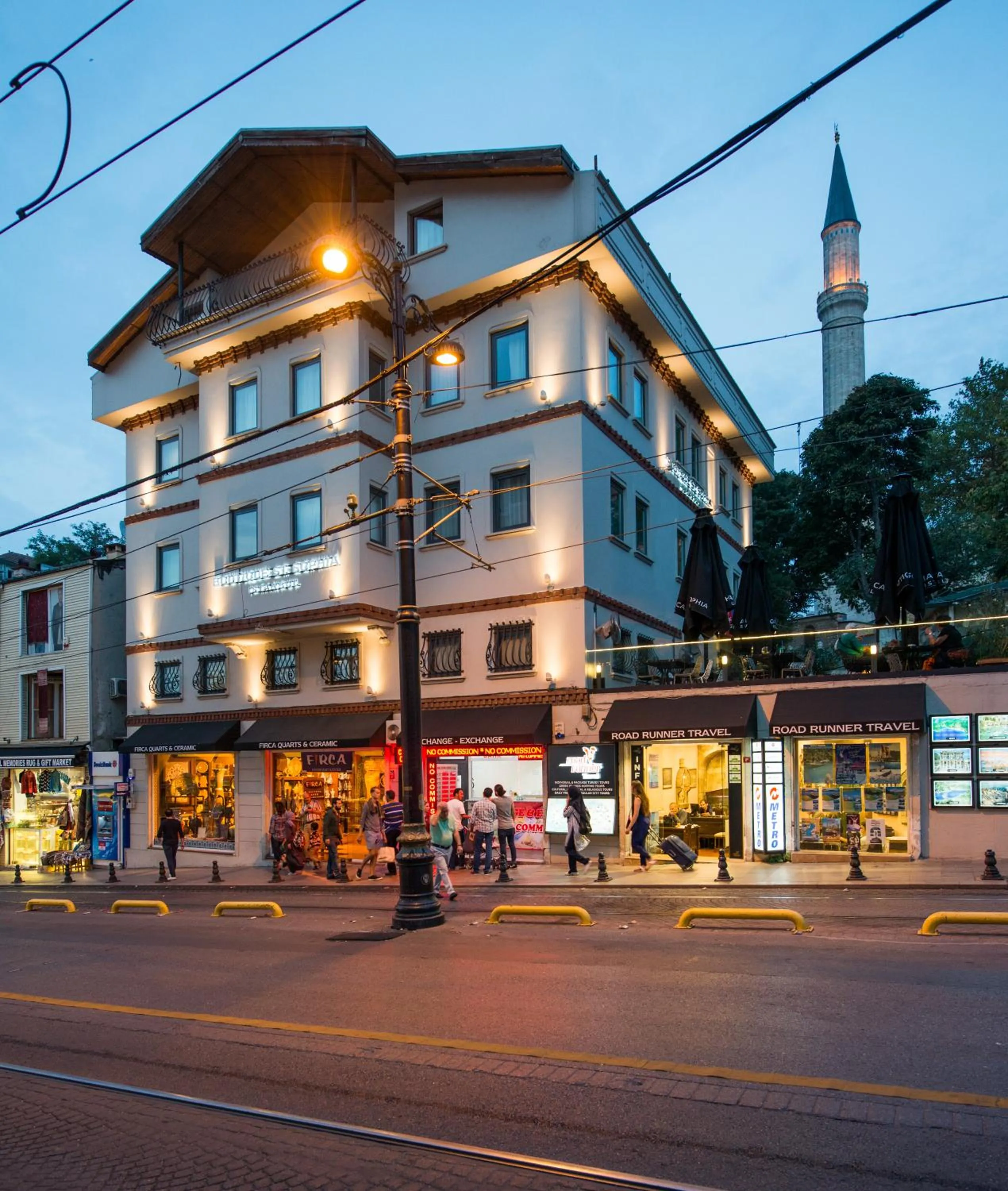 Facade/entrance in Hotel Saint Sophia
