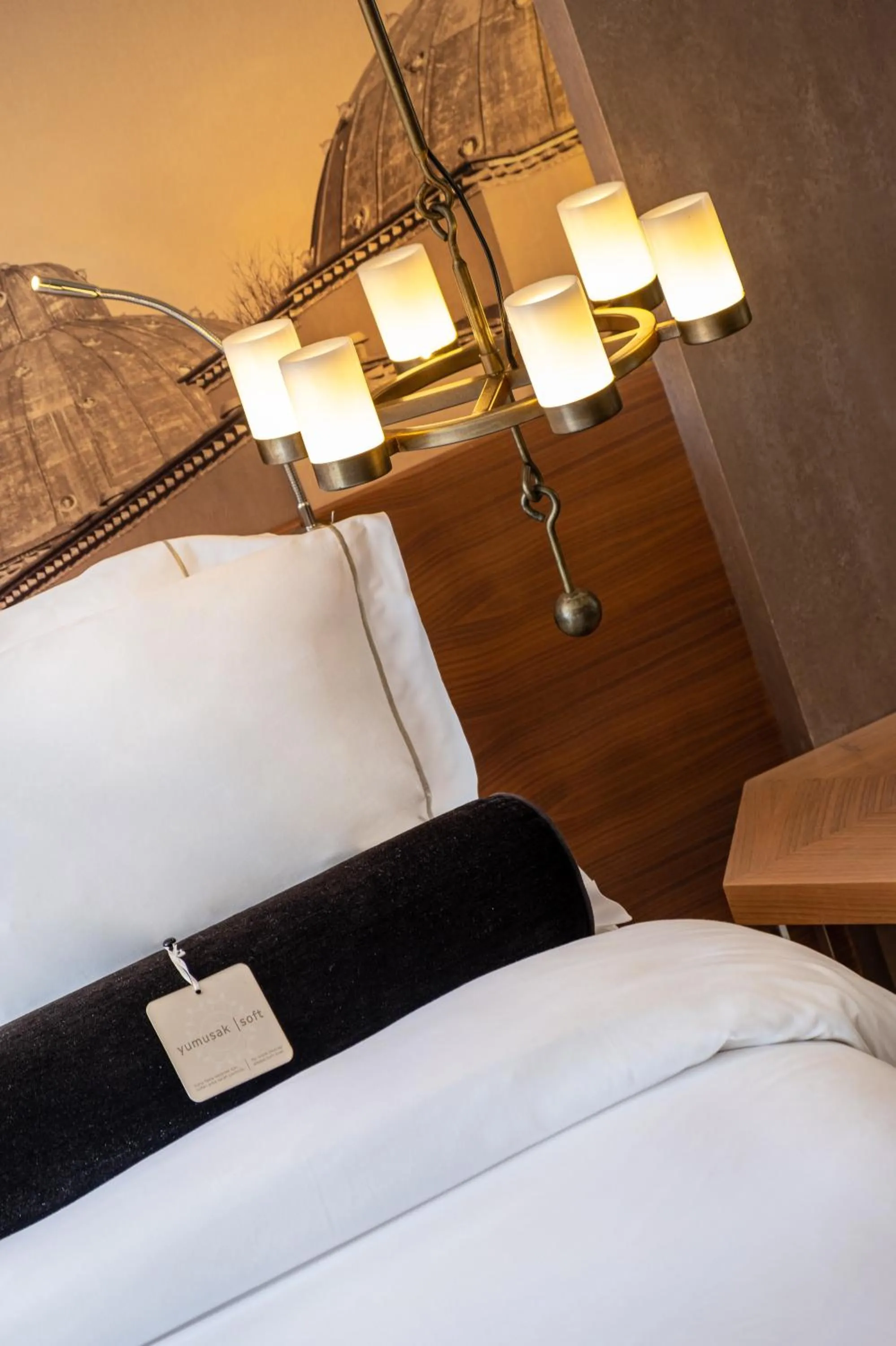 Decorative detail, Bed in Hotel Saint Sophia