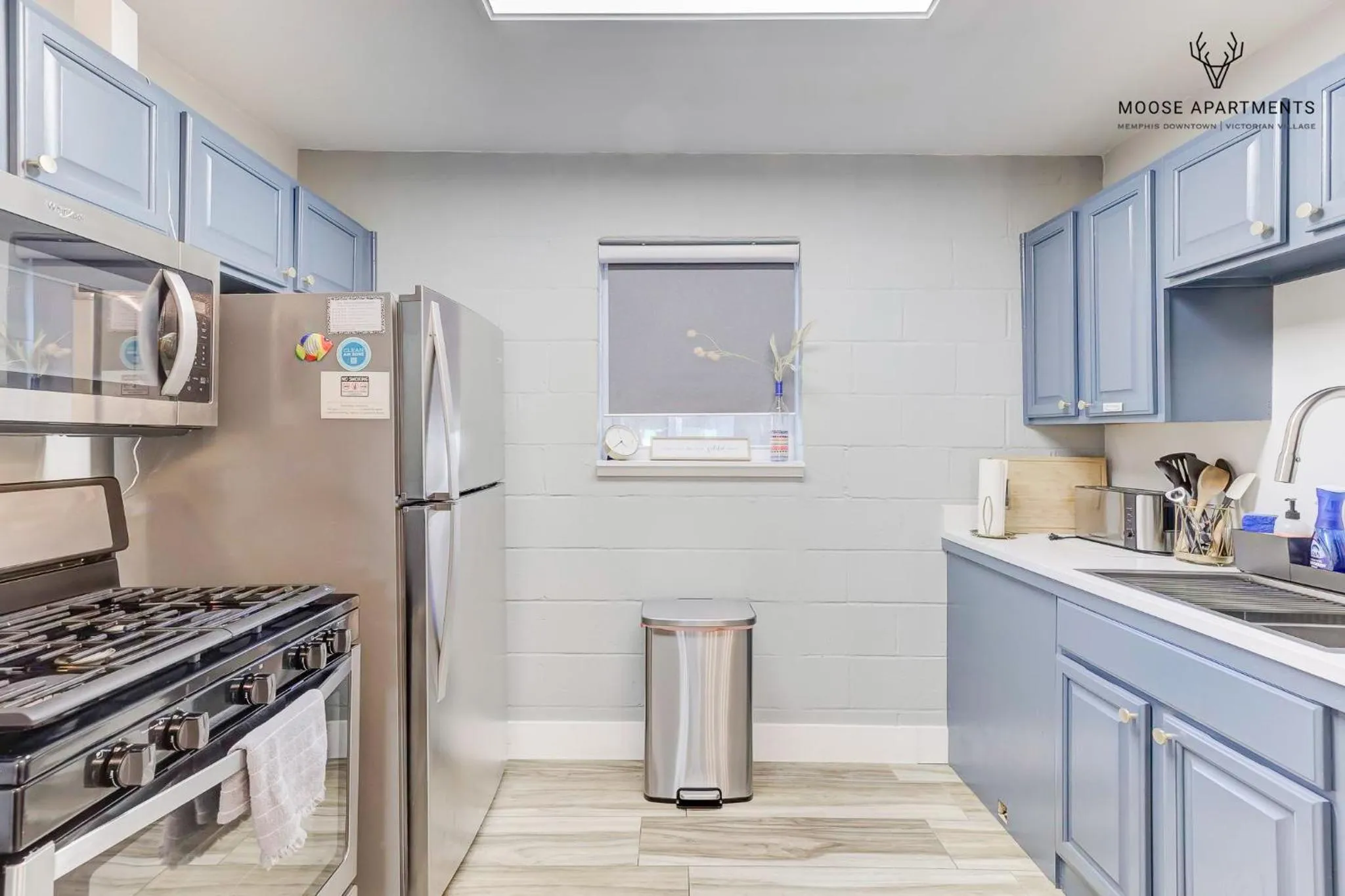 Kitchen or kitchenette in The Moose at Memphis Downtown & Victorian Village