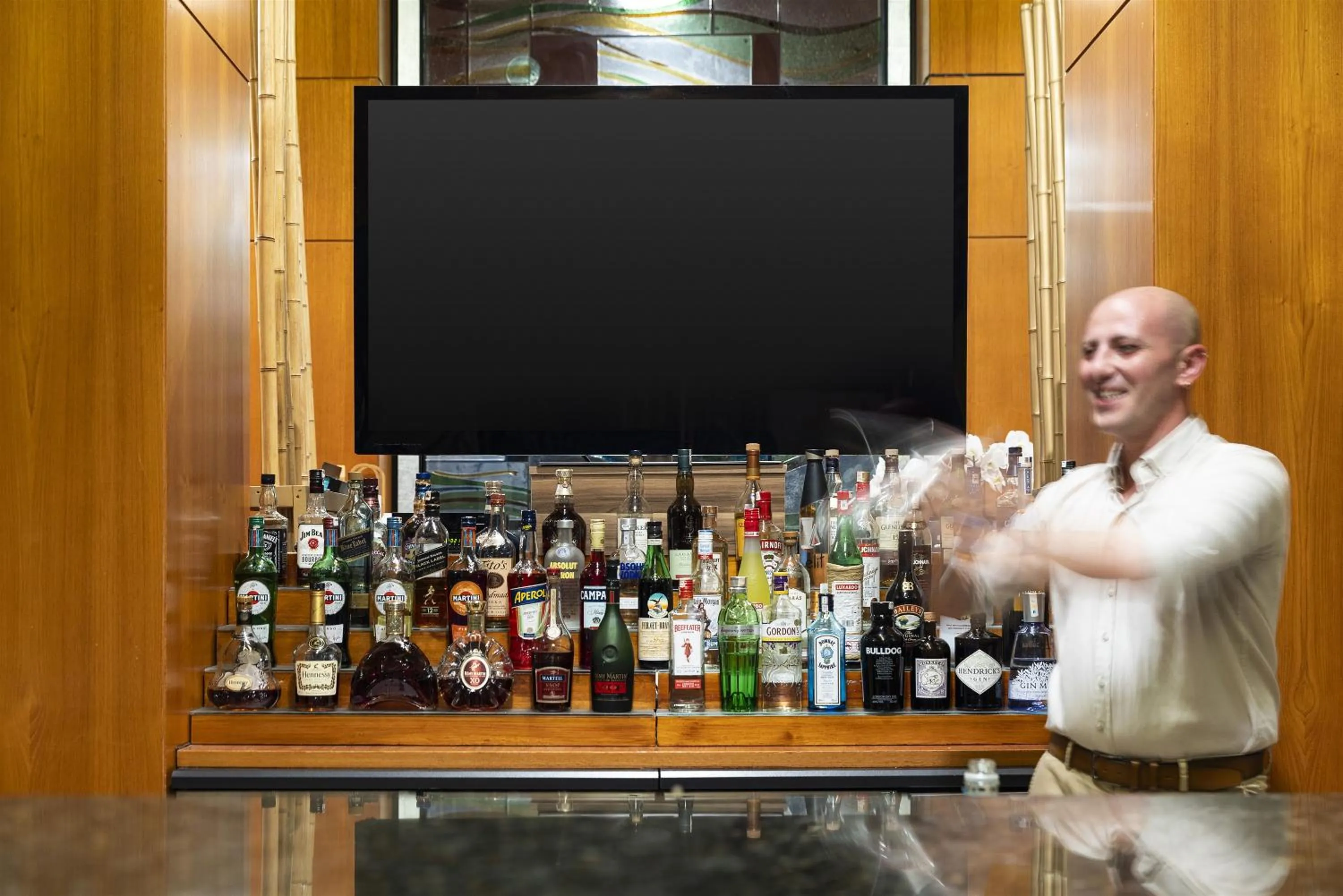 Lounge or bar in Kempinski Hotel Barbaros Bay Bodrum