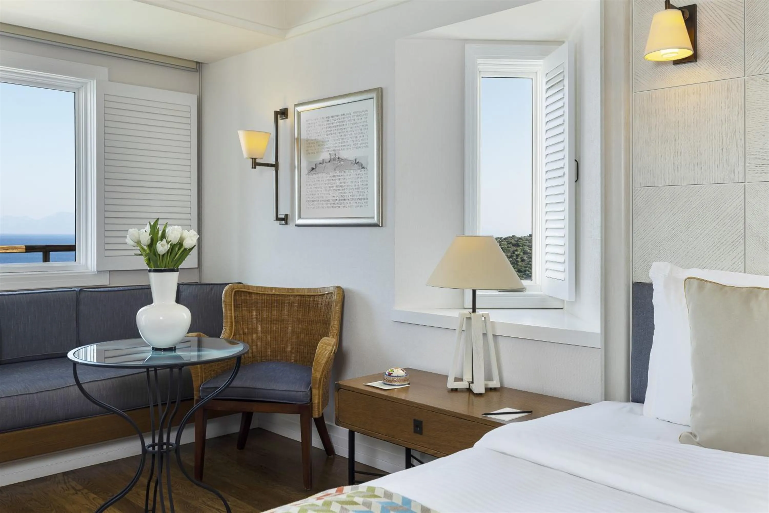 Bed in Kempinski Hotel Barbaros Bay Bodrum