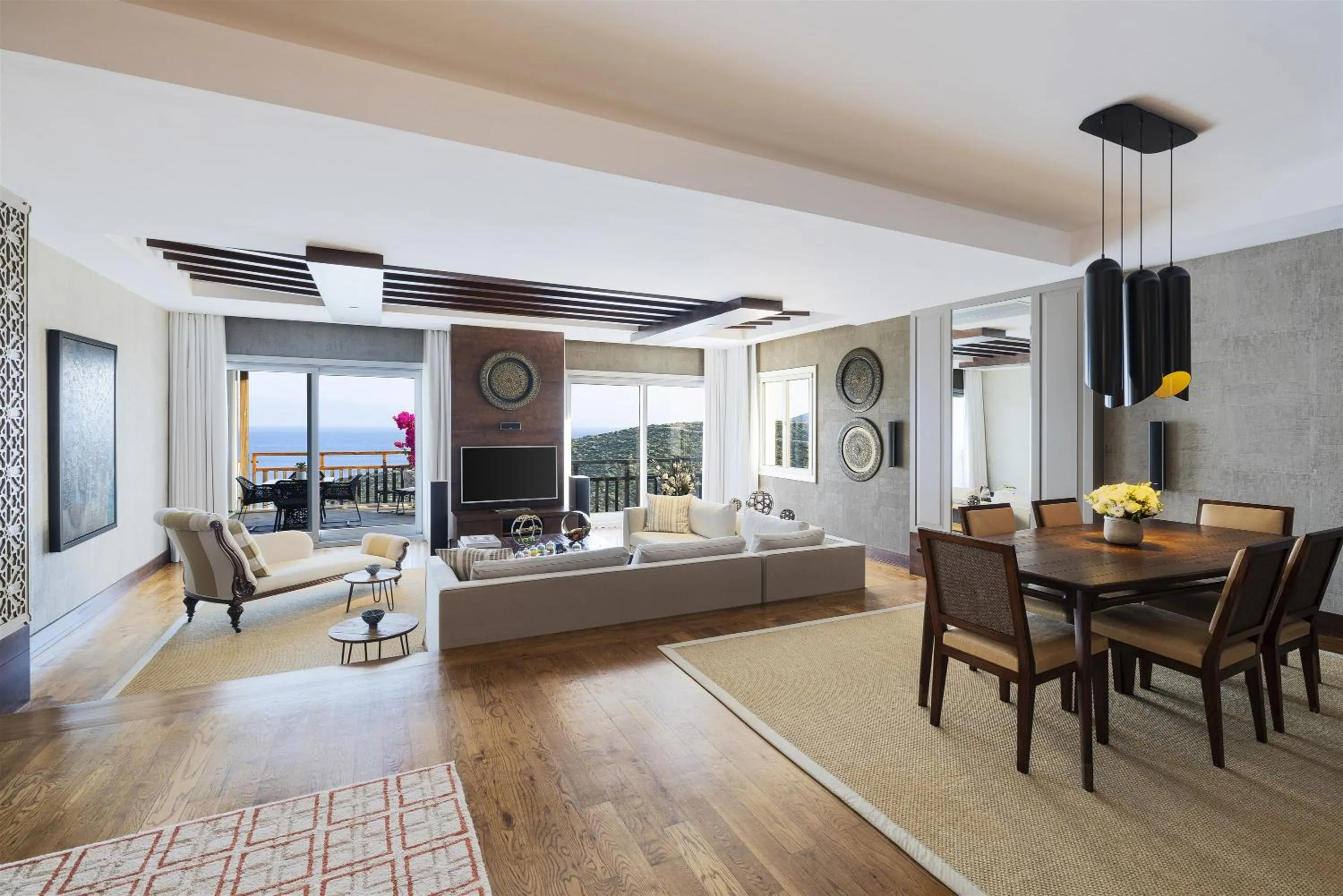 TV and multimedia, Bed in Kempinski Hotel Barbaros Bay Bodrum