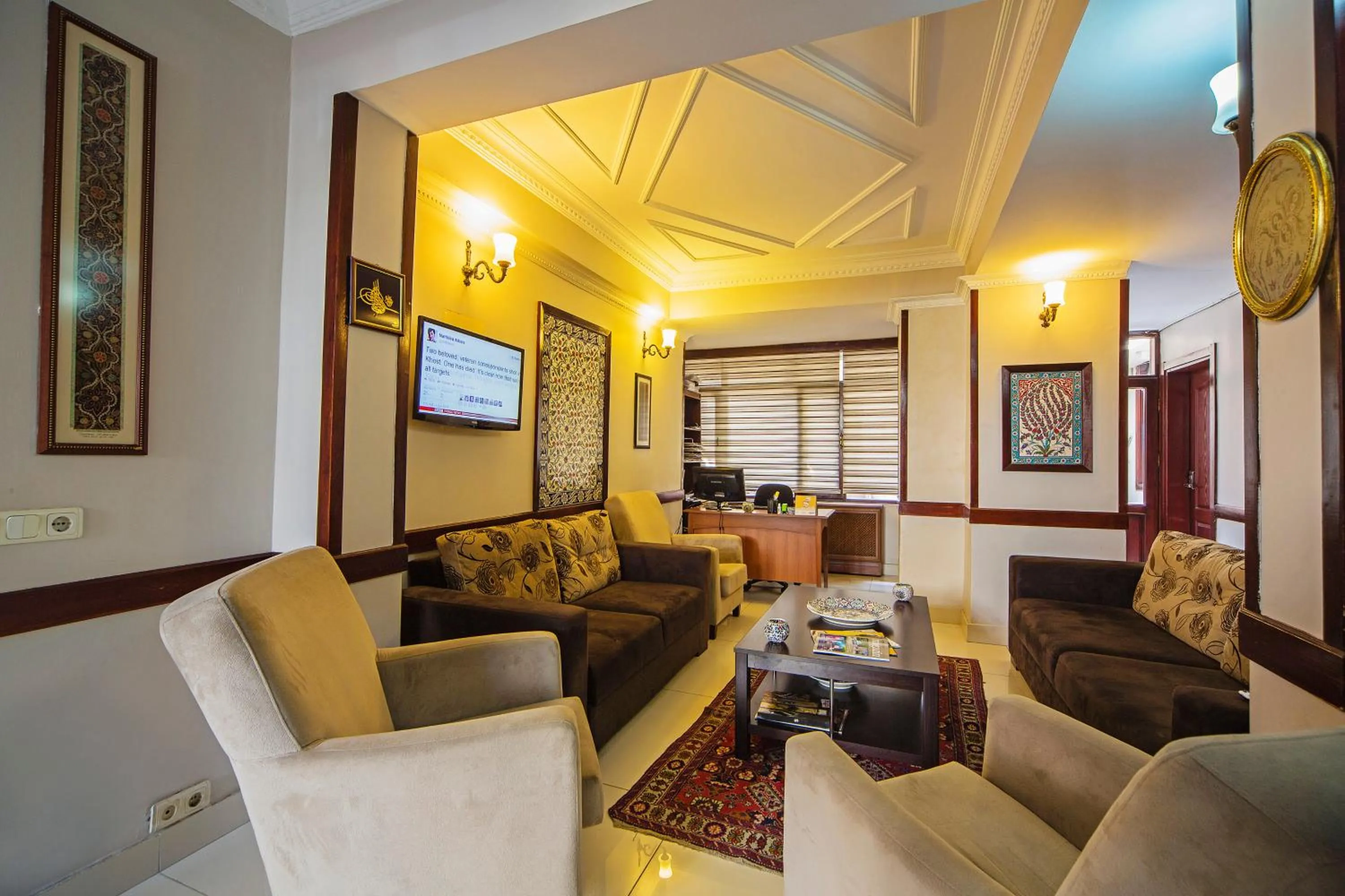 Lobby or reception in Hippodrome Hotel