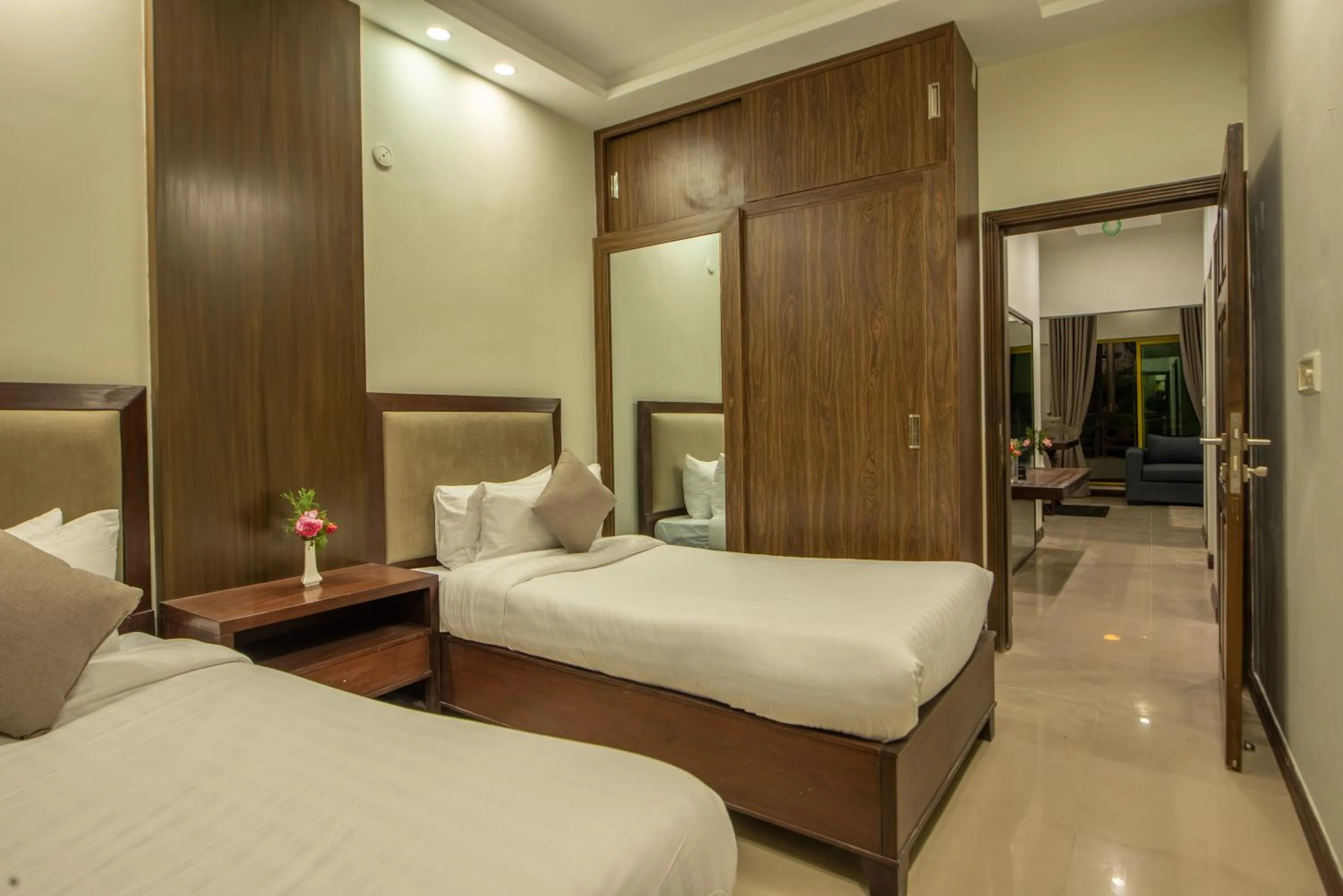 Seating area, Bed in Cecil by Pearl Continental