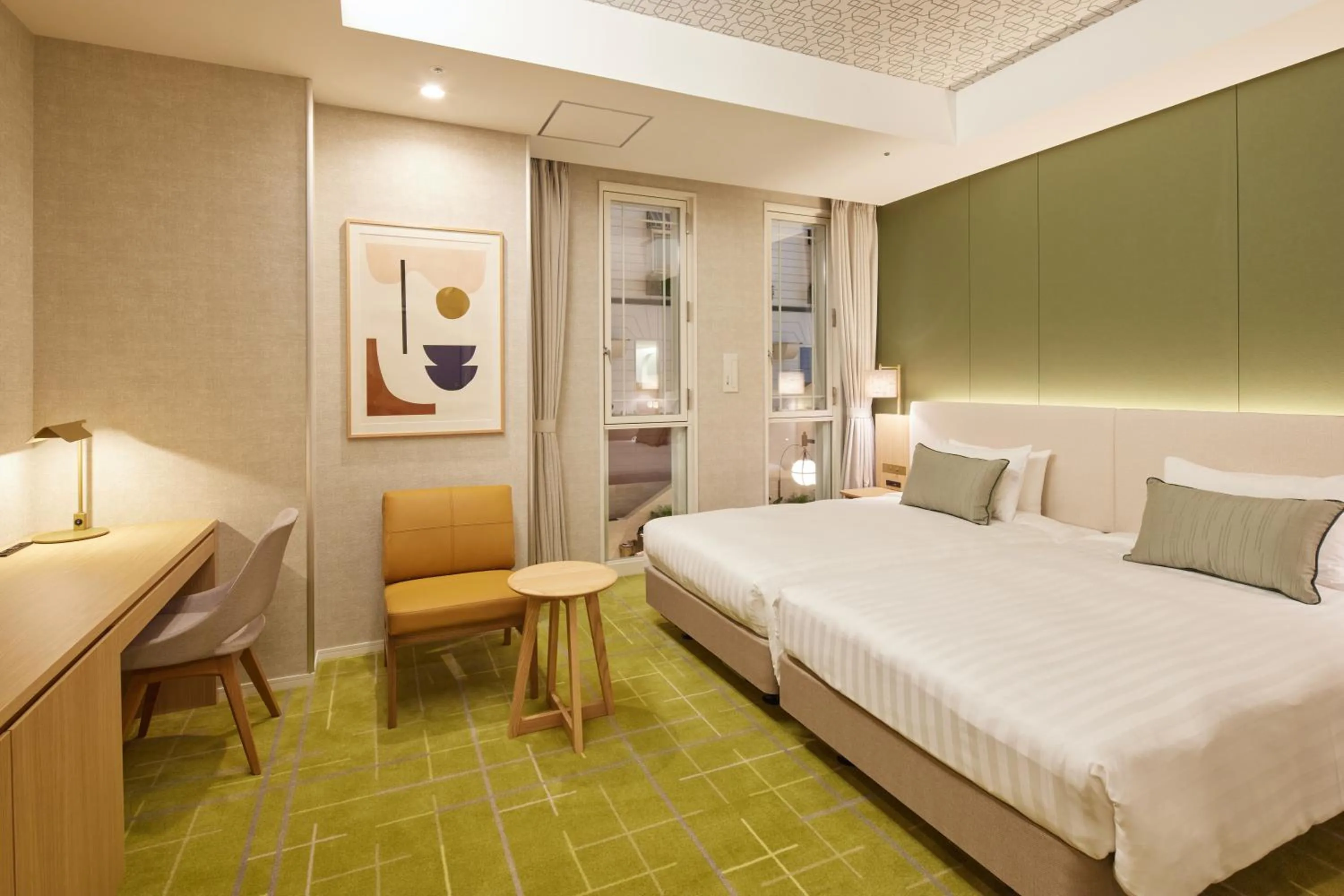 Bed in Kichijoji Excel Hotel Tokyu