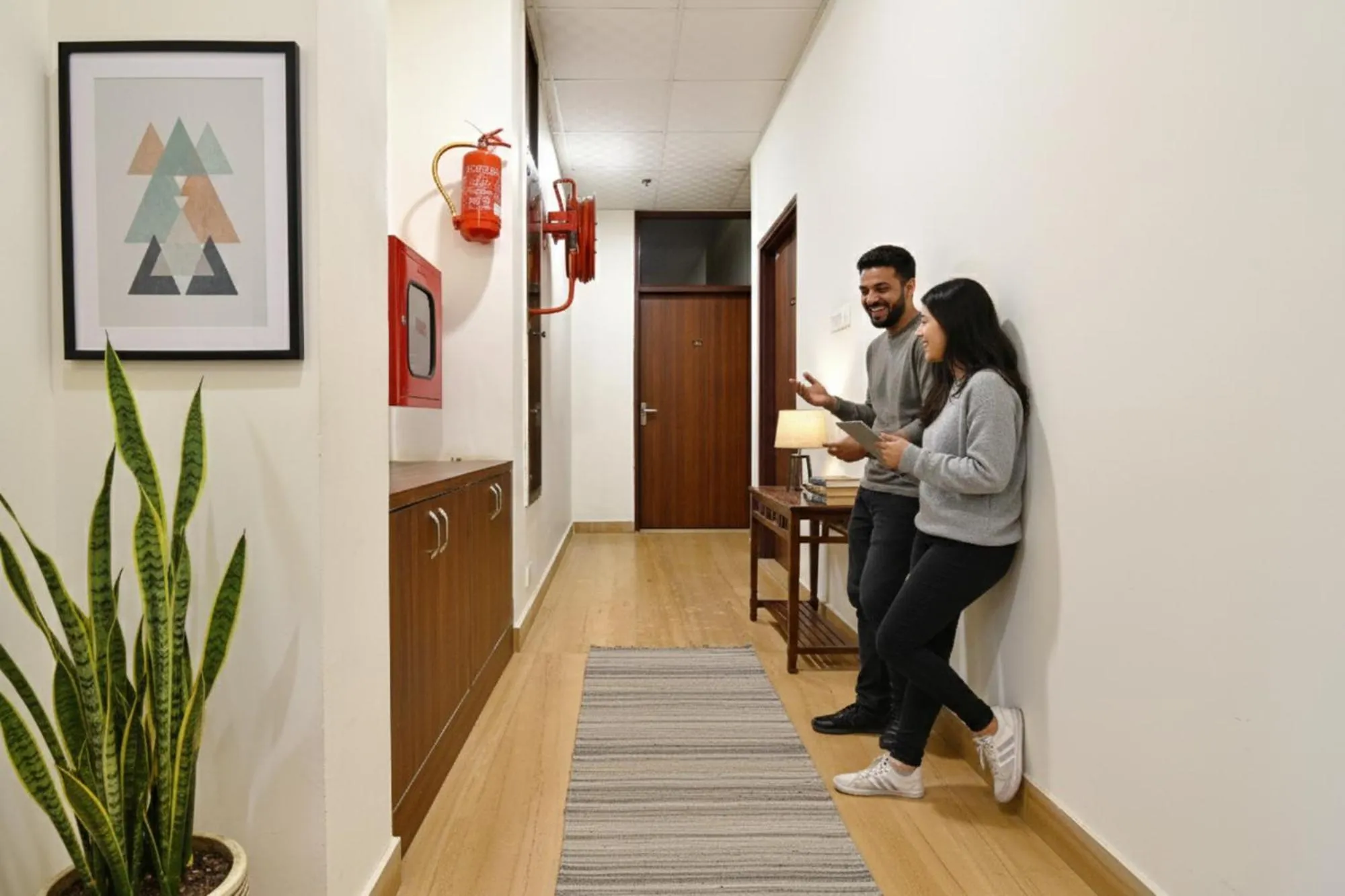 Lobby or reception in FabHotel Oxus