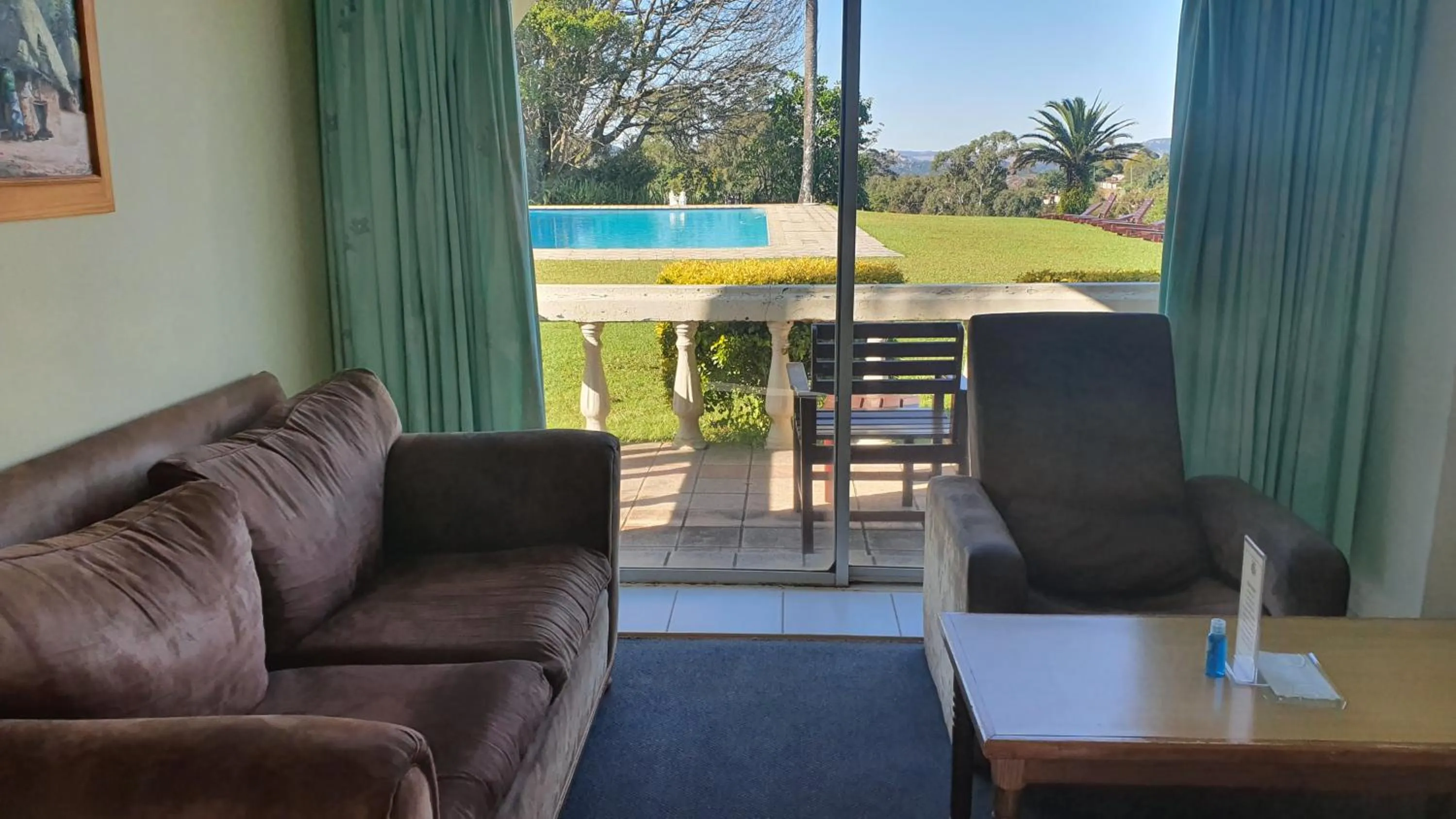 Seating area in Mountain View International Hotel - Eswatini