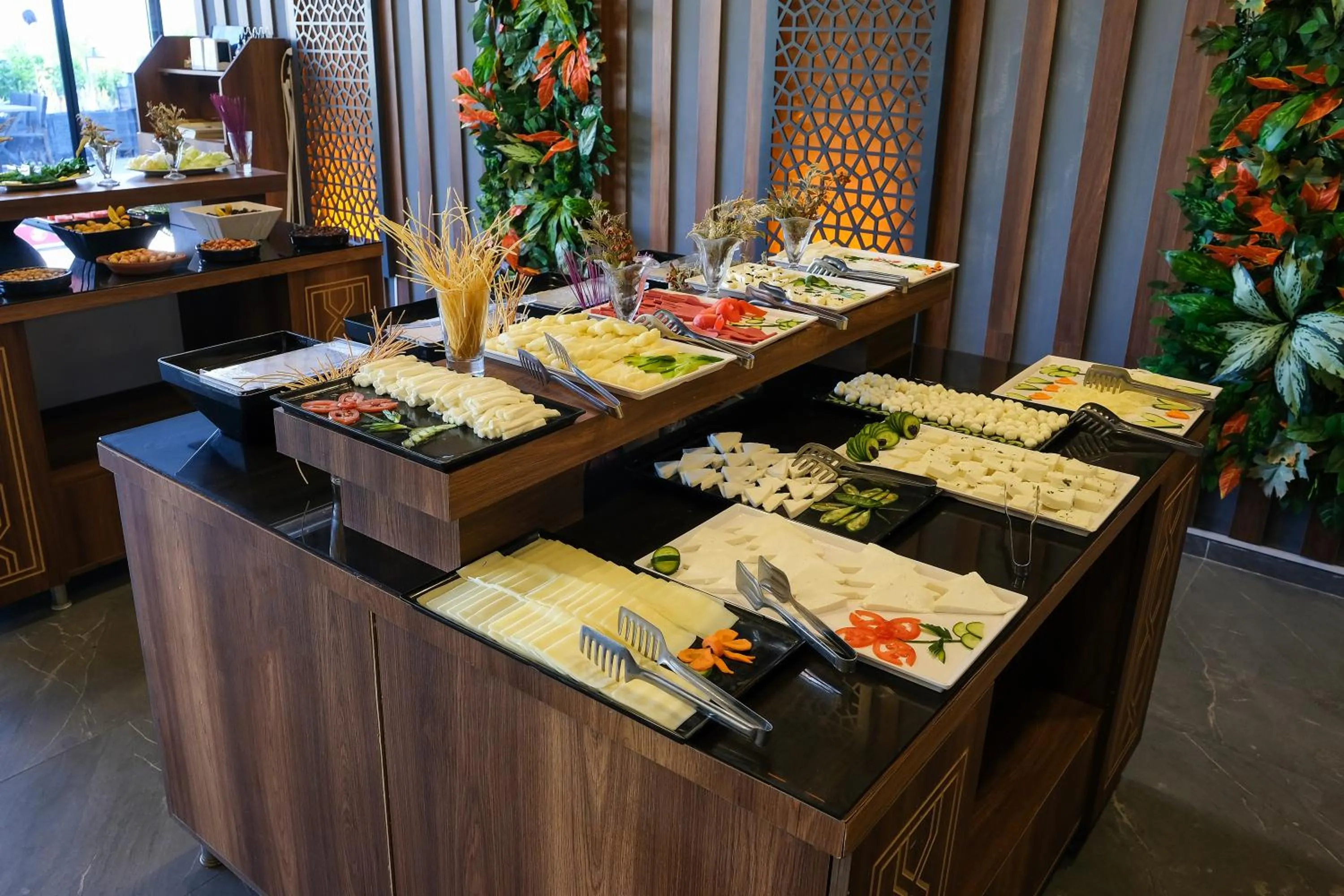 Buffet breakfast in ANYA RESORT HOTEL