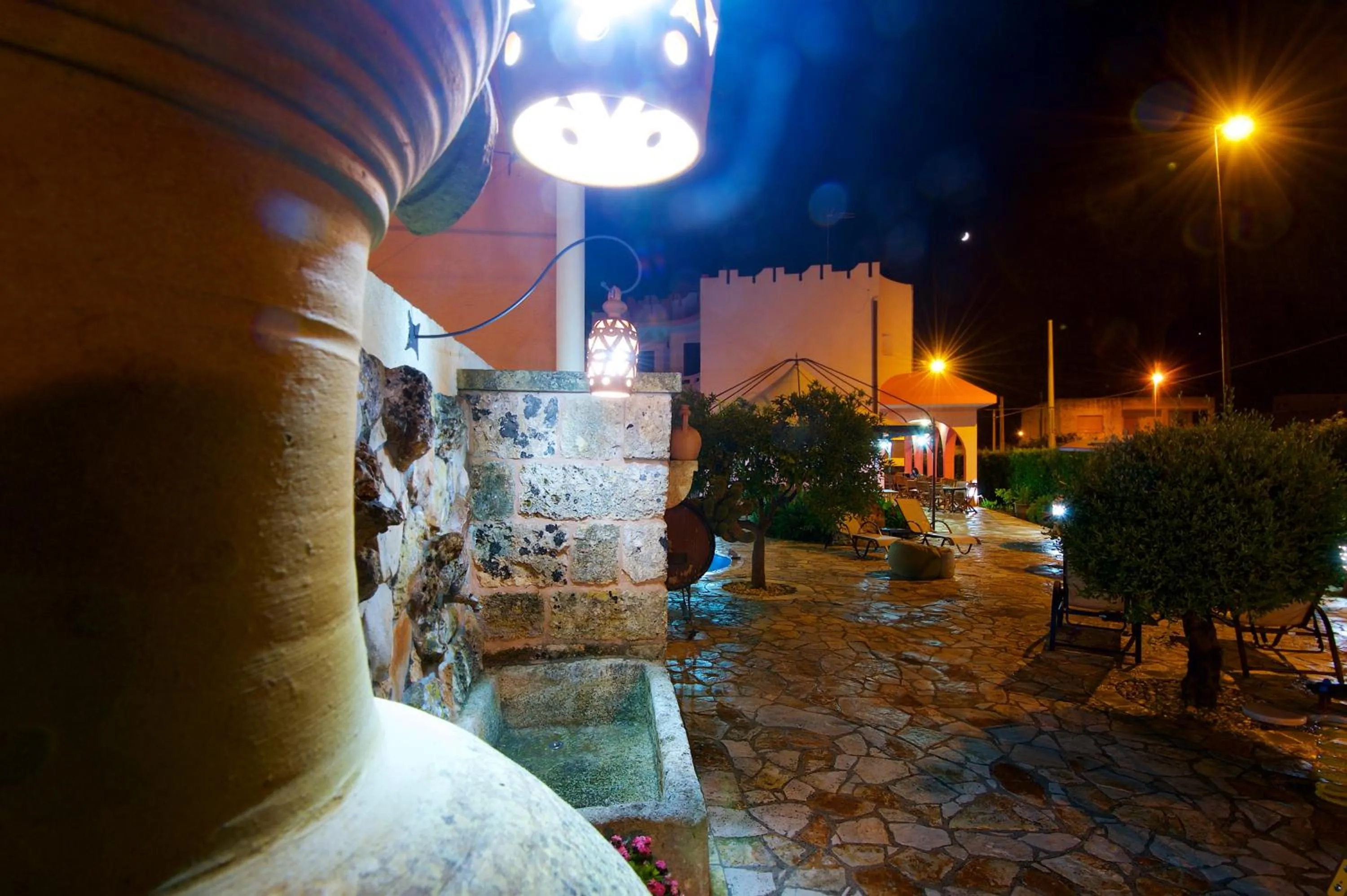 Patio in B&B NiloSira