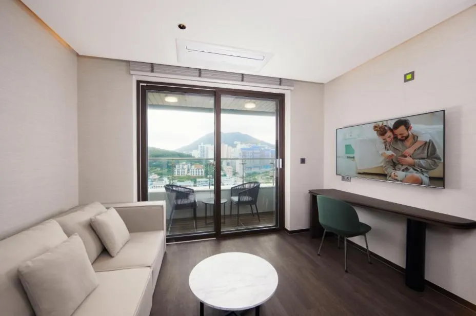 Living room in Citadines Connect Hari Busan