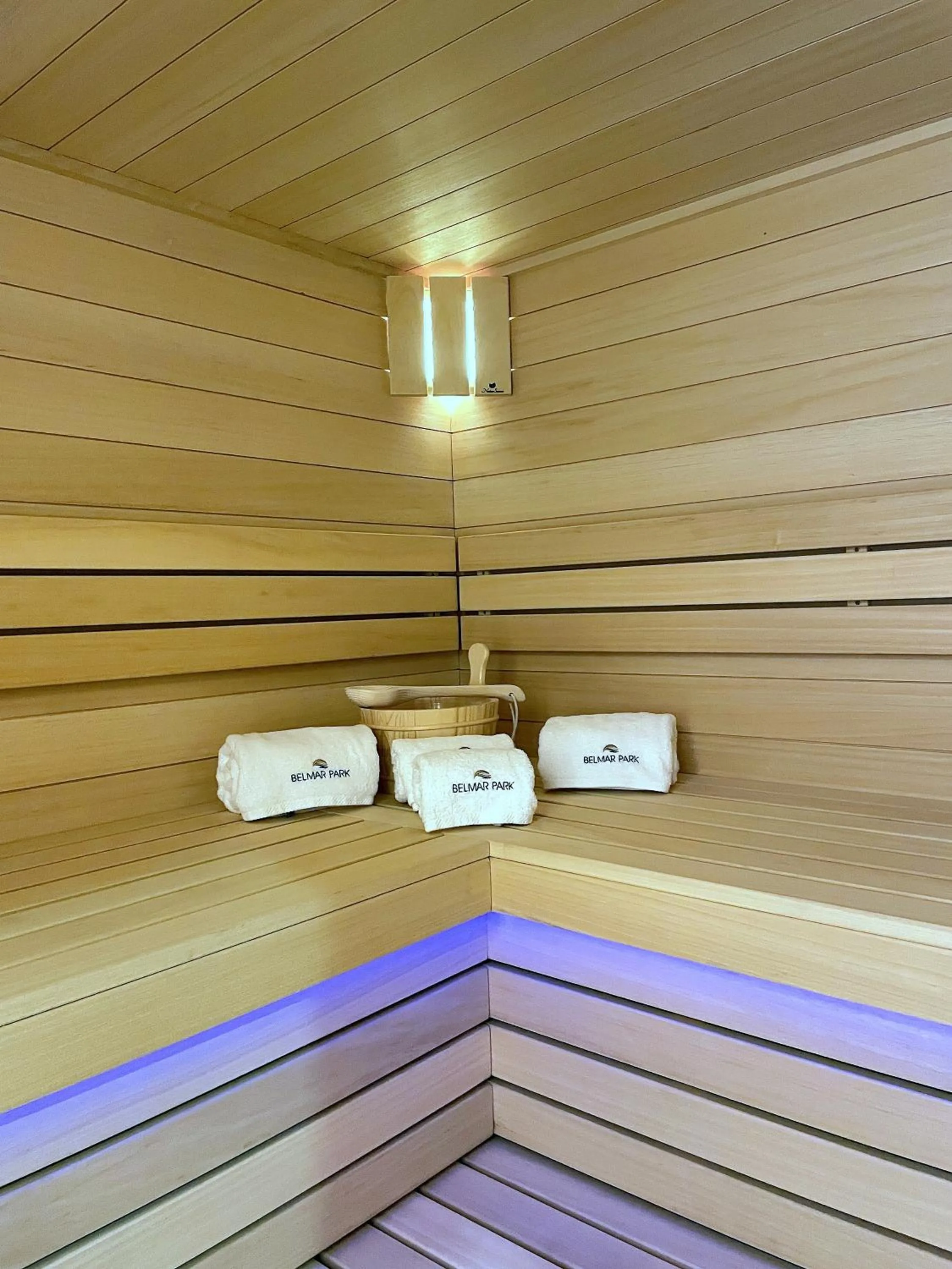 Sauna in Belmar Park Resort