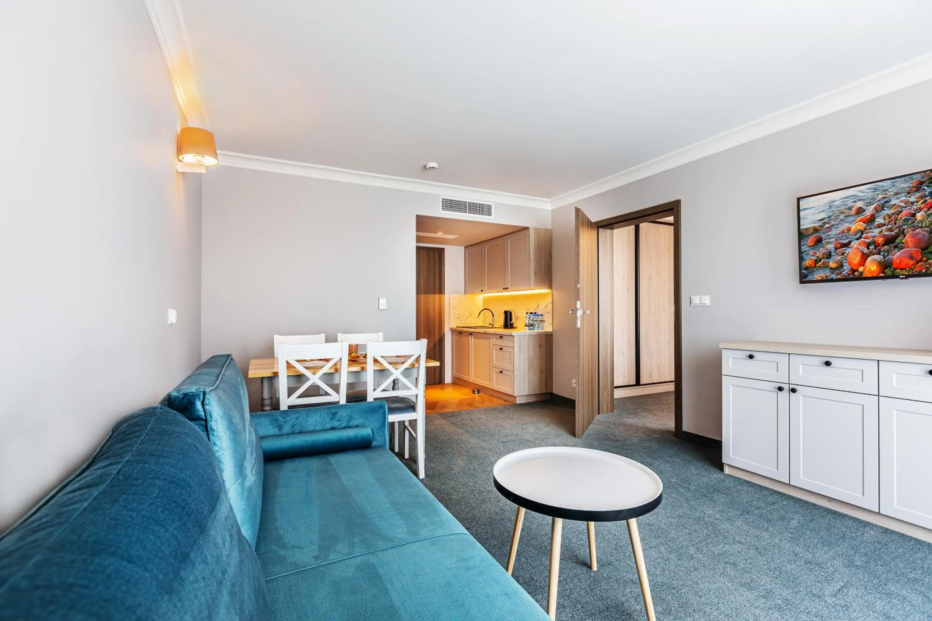 Seating area in Belmar Park Resort