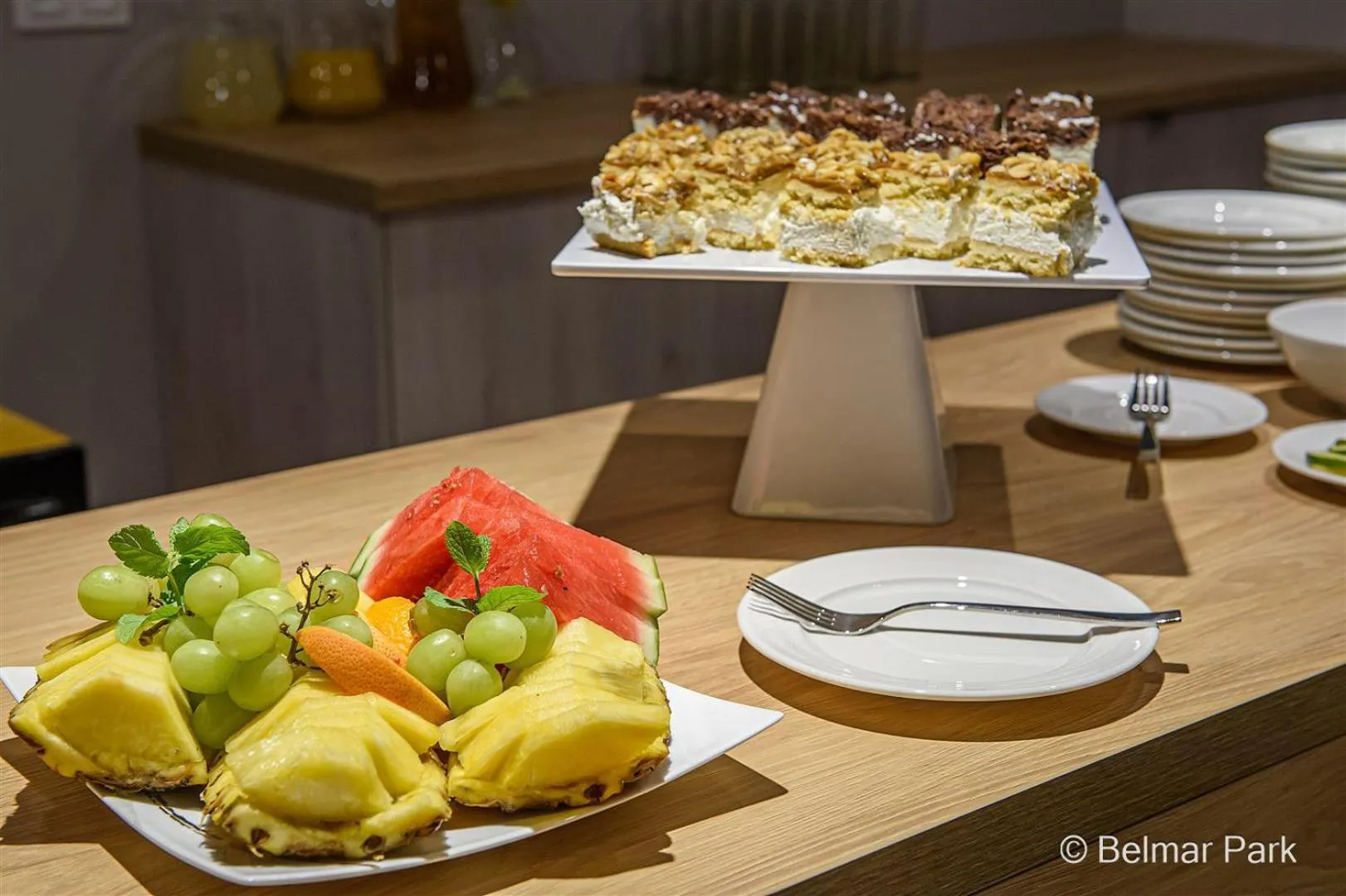 Food close-up in Belmar Park Resort