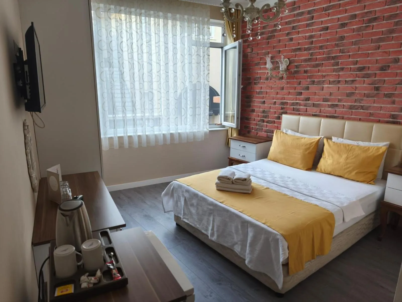 Bed in Ozmen Hotel Old Town Kaleiçi