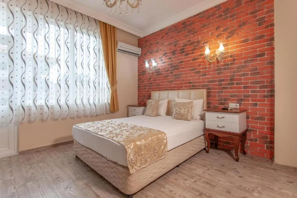 Bed in Ozmen Hotel Old Town Kaleiçi