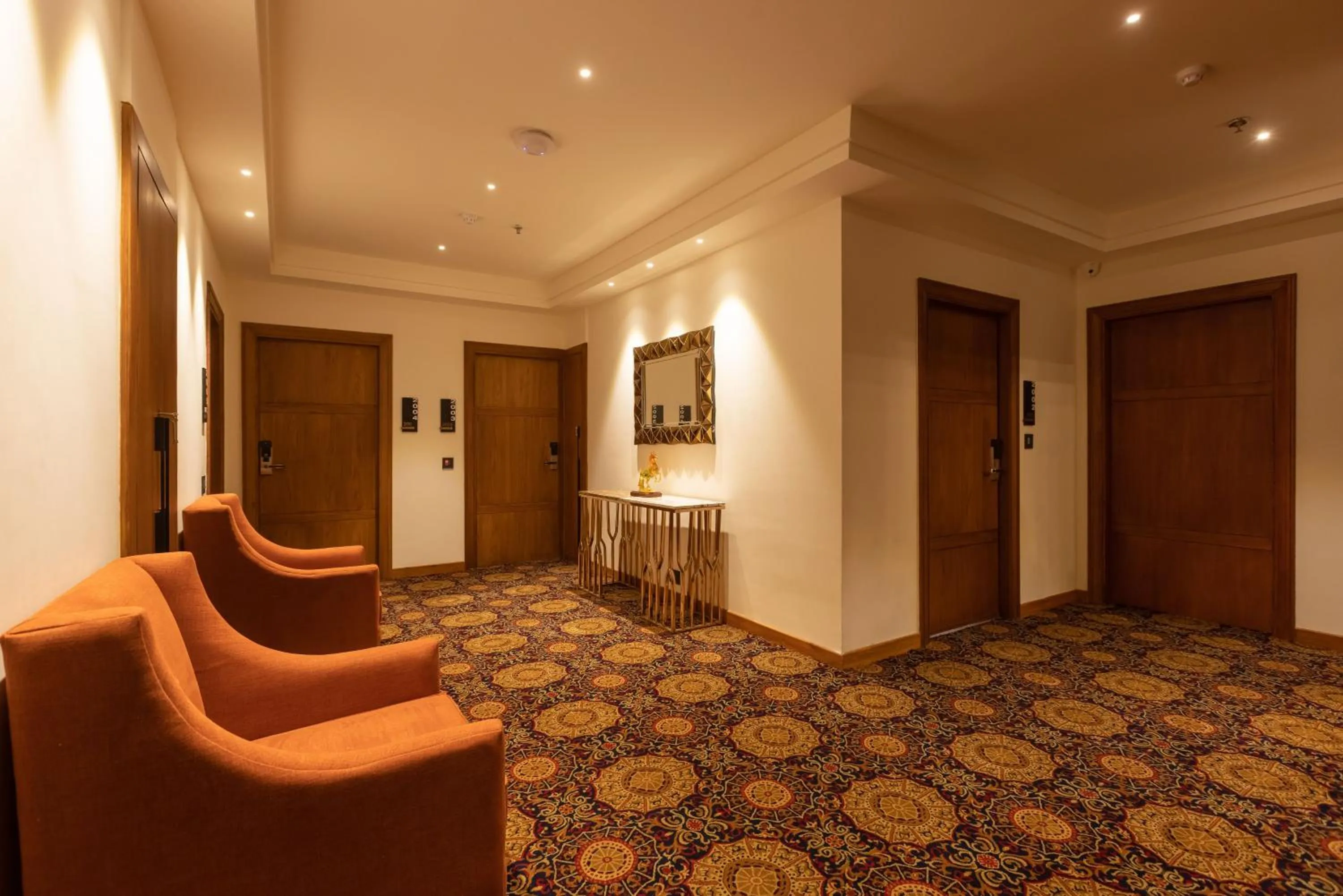 Seating area in Clarks Inn Express Ludhiana