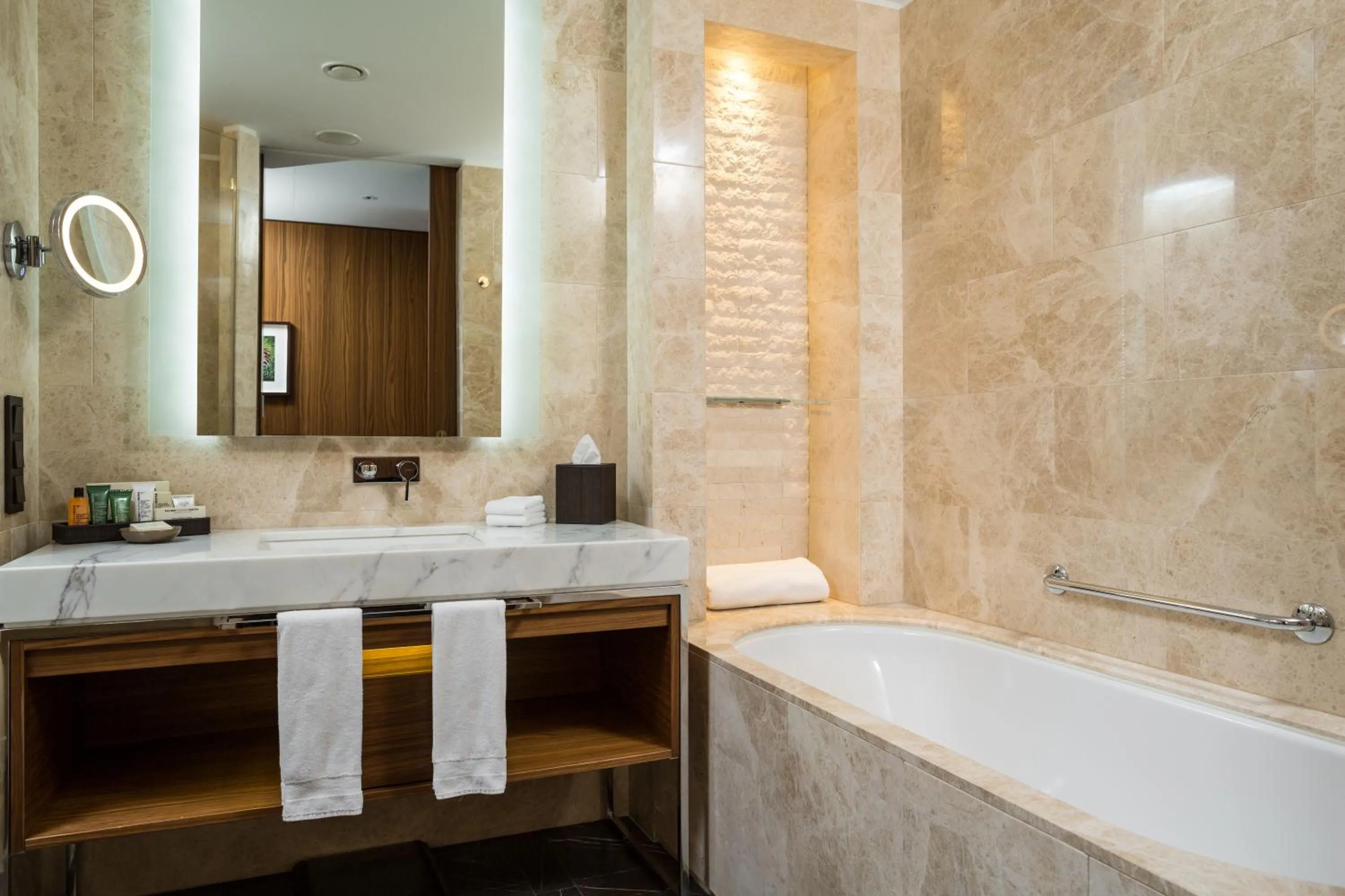 Bathroom in Hilton Kyiv