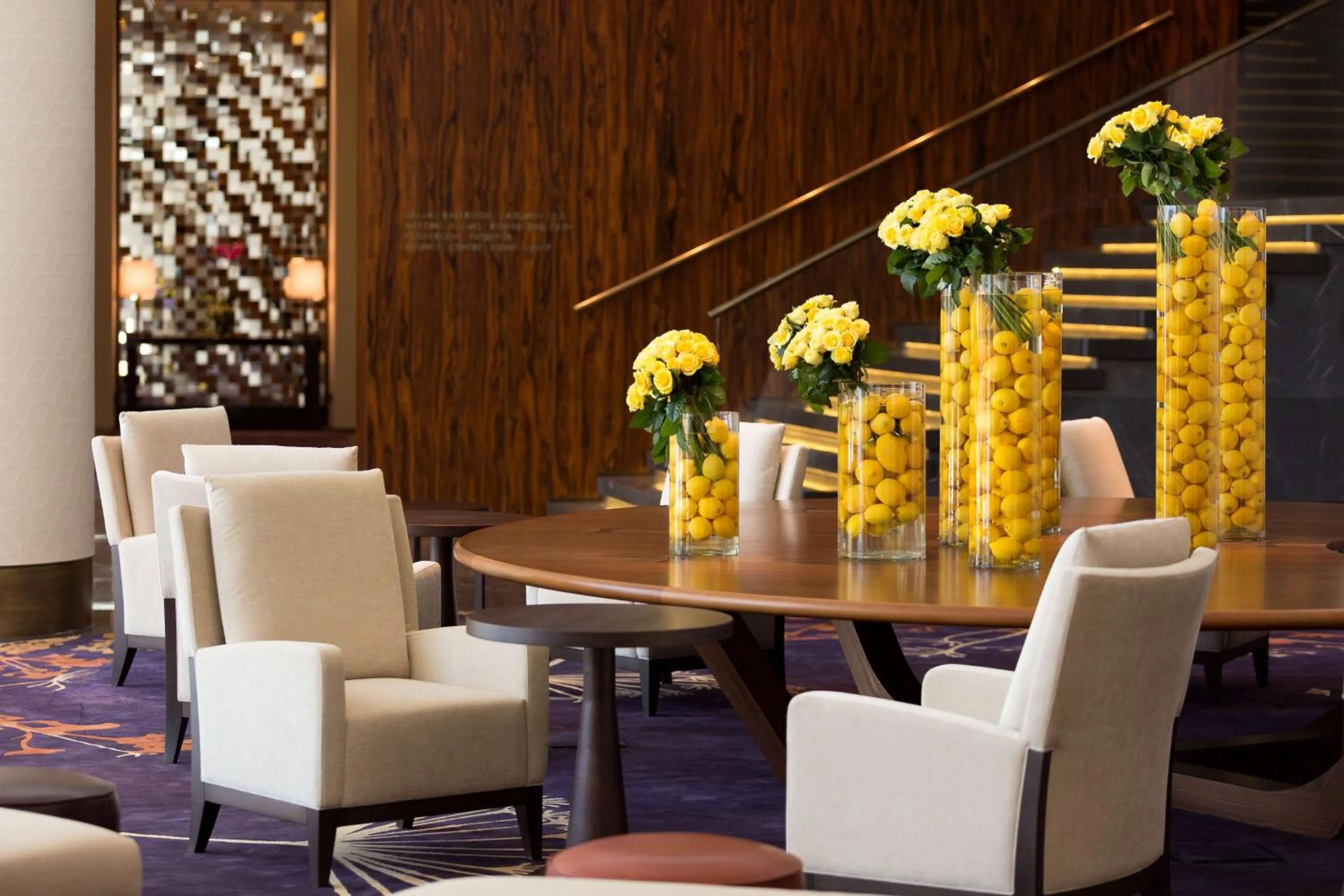 Lobby or reception in Hilton Kyiv