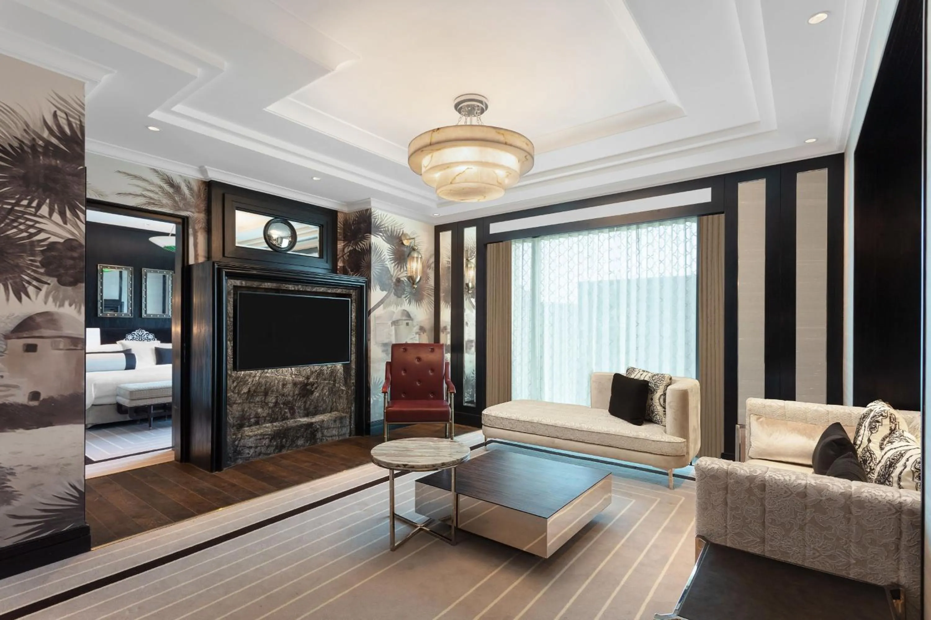 Living room in ITC Narmada, a Luxury Collection Hotel, Ahmedabad