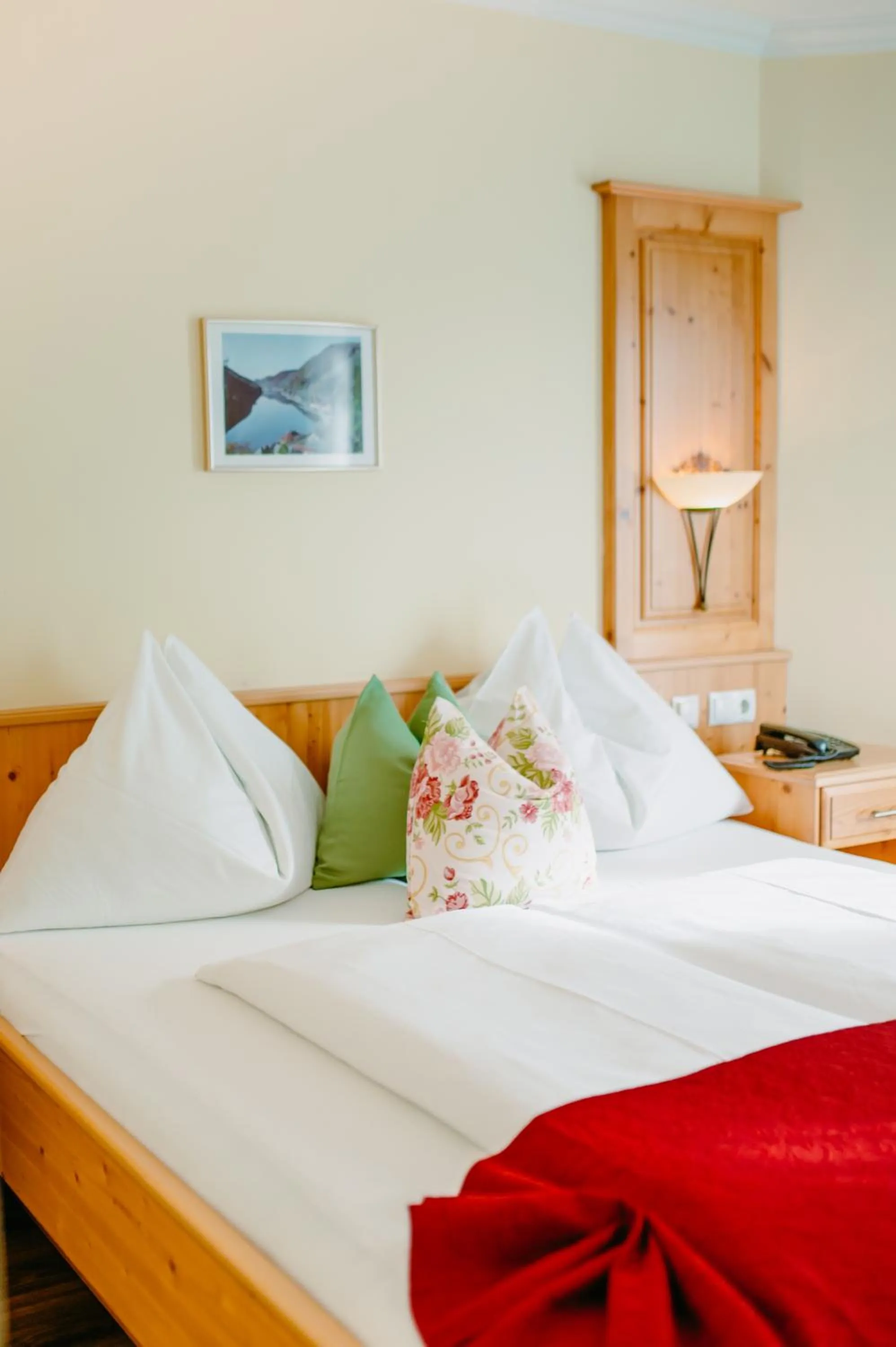 Bed in Hotel Brückenwirt Superior