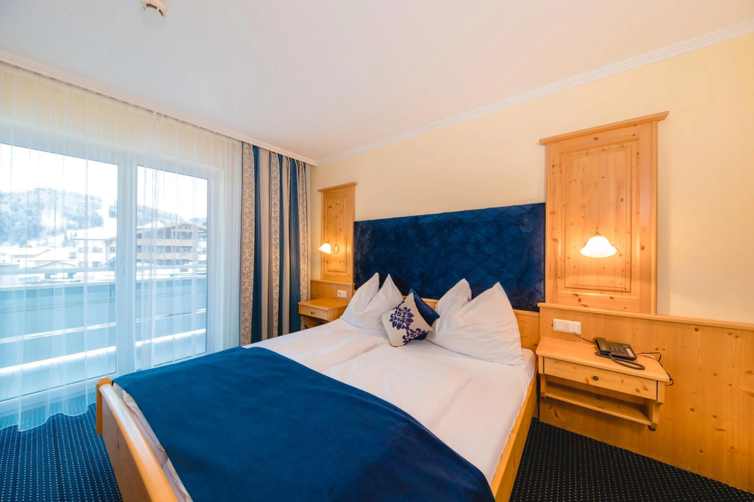 Bed in Hotel Brückenwirt Superior