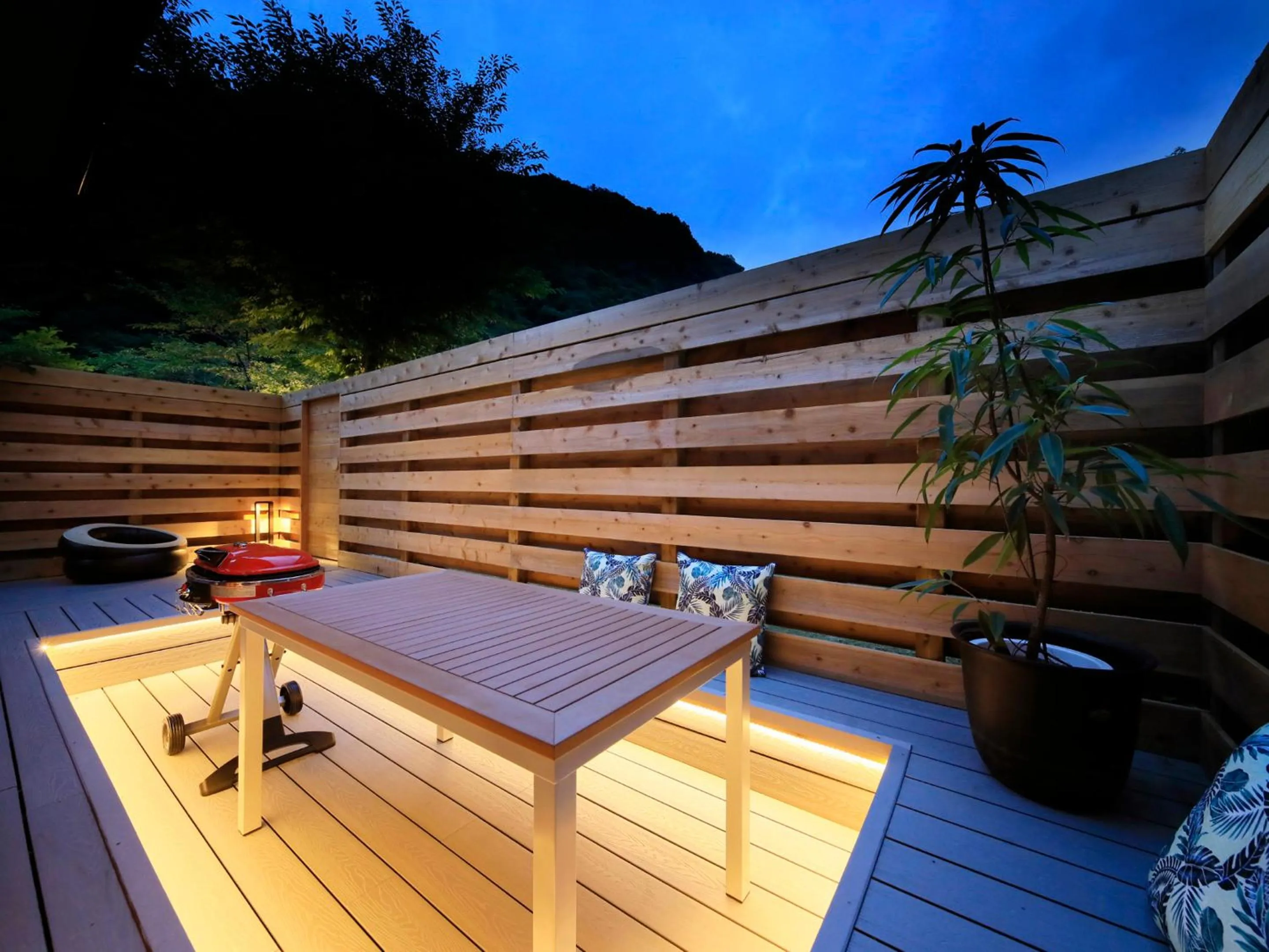 BBQ facilities in SPRINGS VILLAGE 足柄 丹沢温泉リゾート＆グランピング