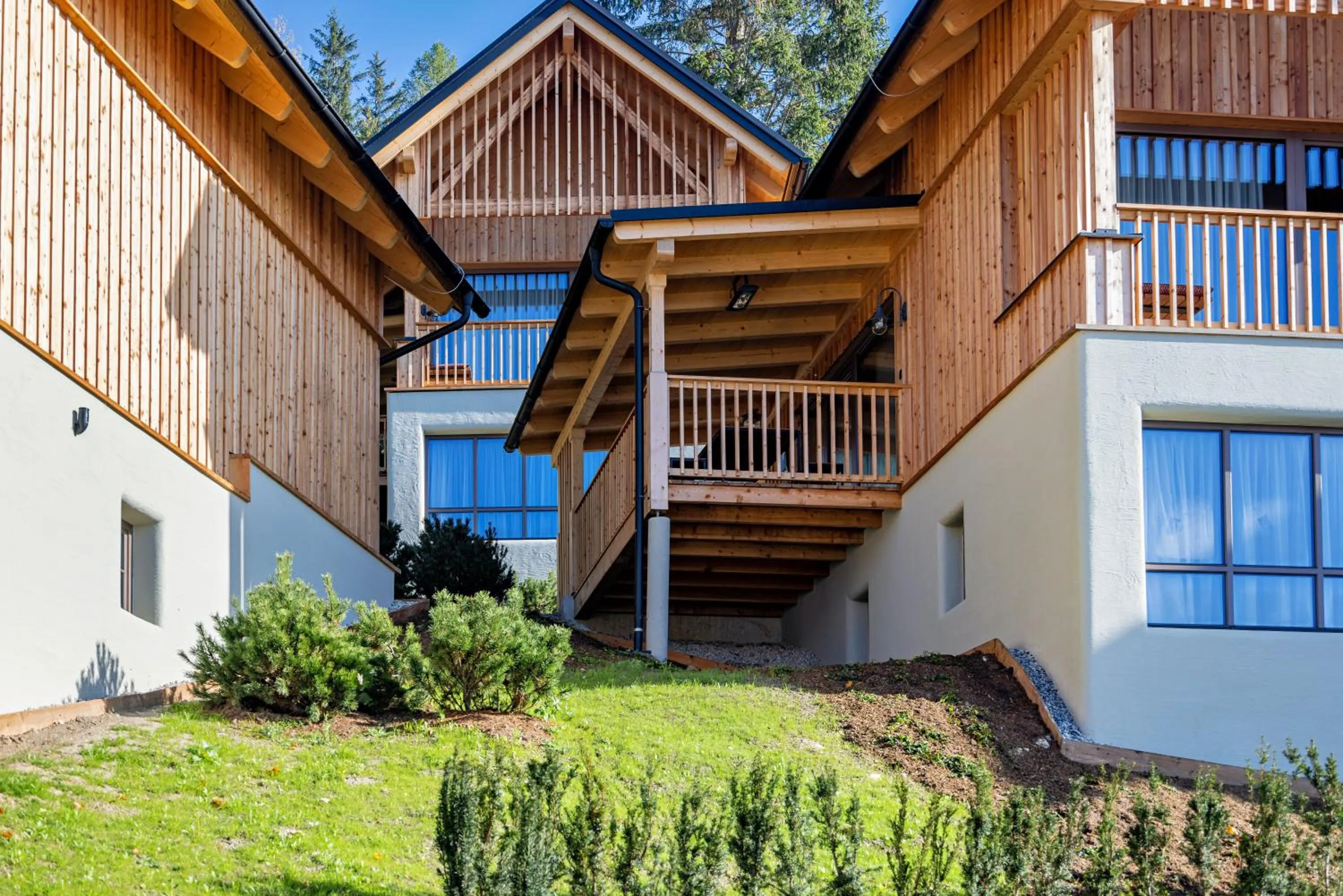Property building in Hideaway Hotel Montestyria Chalets & Suiten