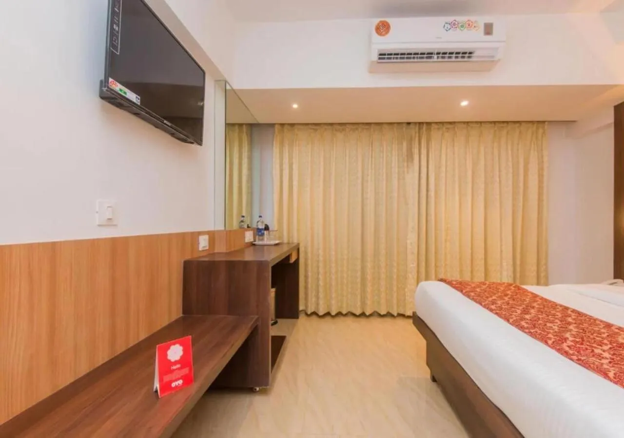 Bedroom, Bed in Hotel Mourya Residency