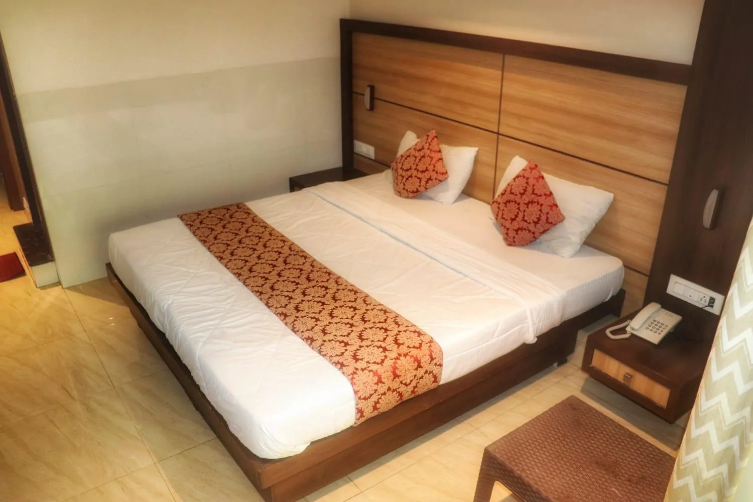 Bedroom, Bed in Hotel Mourya Residency