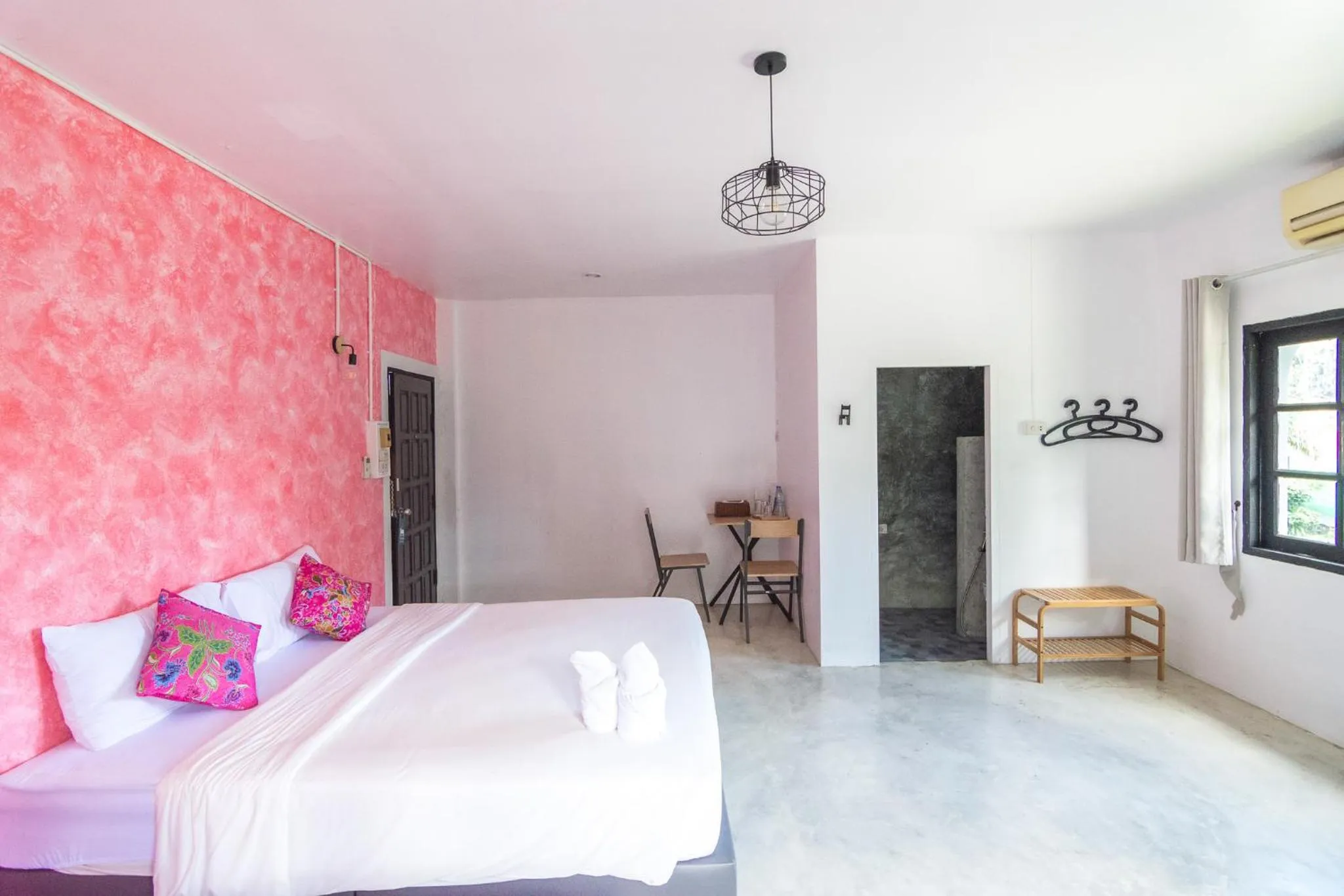 Bed in THANSILA Resort