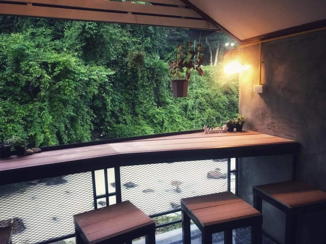 Patio in THANSILA Resort